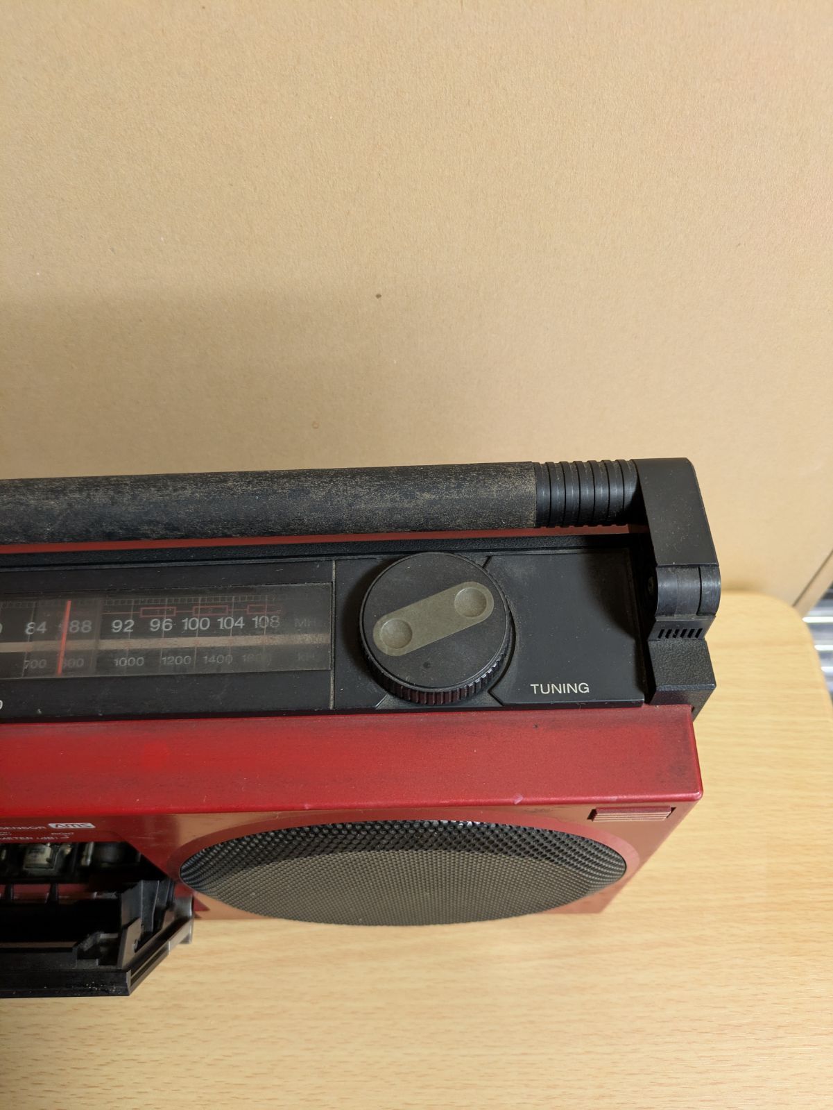 SONY昭和レトロなラジカセ(ジャンク品) - メルカリ