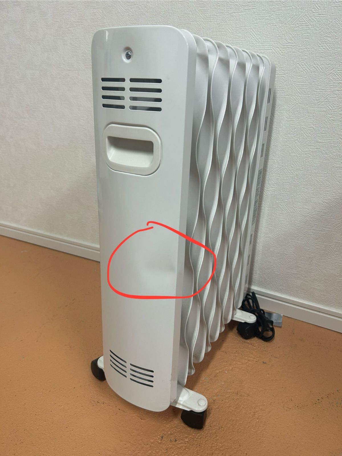 冷暖房・空調 アイリスオーヤマ オイルヒーター KIWHD-1210D-W 2019年製