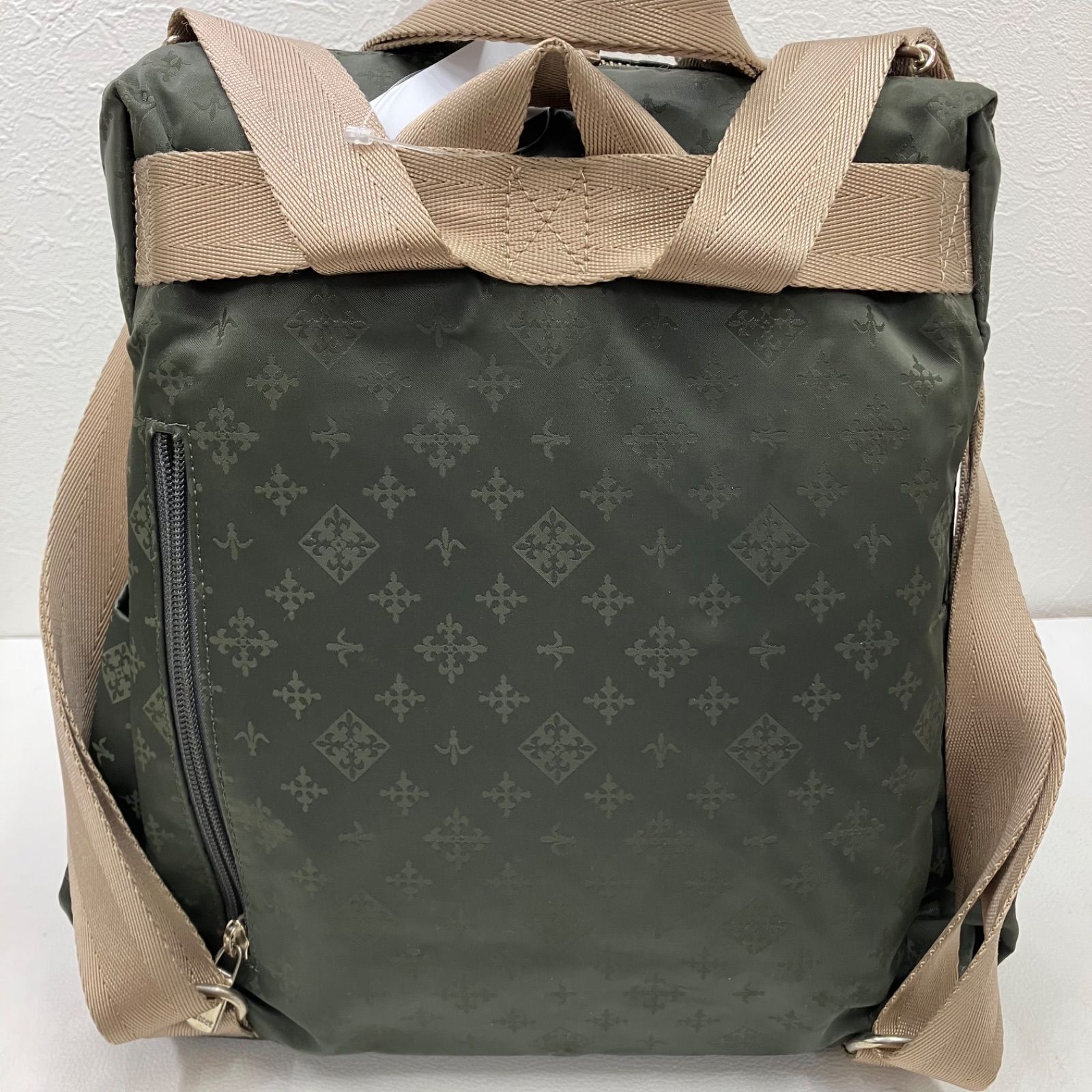 6896 russet ラシット トートバッグ 2way リュック モノグラム 総柄