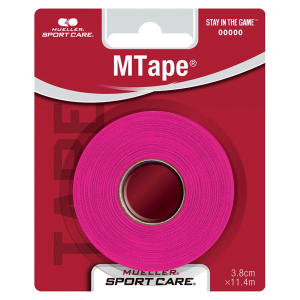 ミューラー MUELLER Mテープチームカラー ブリスターパック38mm ピンク  430830 ミューラー MUELLER Mテープチームカラー ブリスターパック38mm ピンク