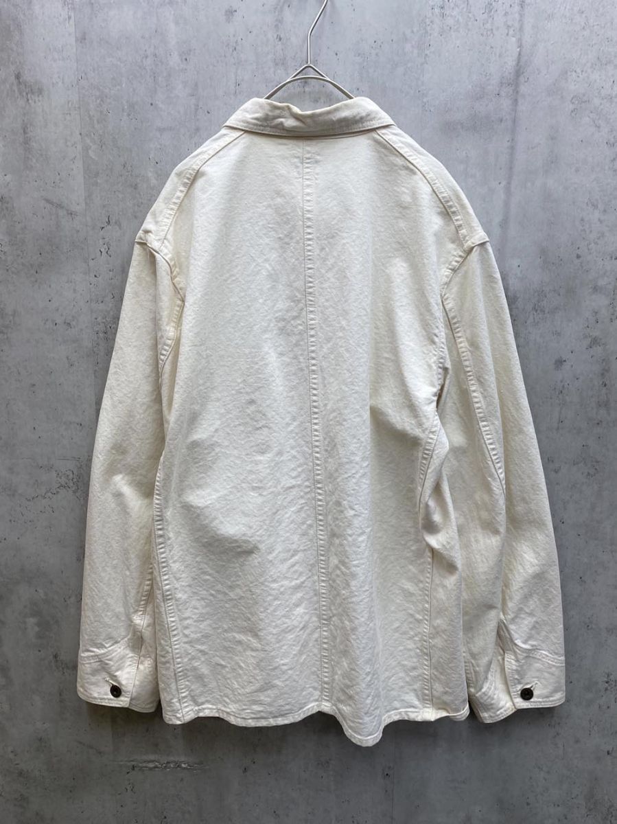 orSlow オアスロウ カバーオール ジャケット size2/アイボリー