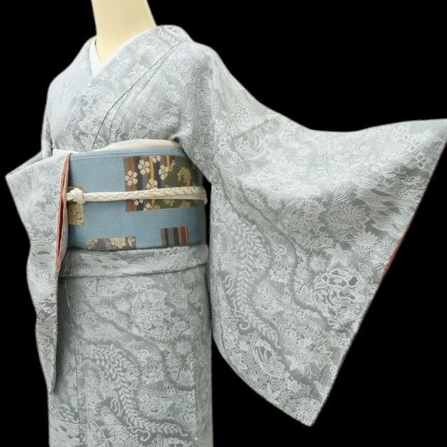 六花-RIKKA- 新品 正絹 山岡古都 天目織 お召 着物 A4062 - メルカリ
