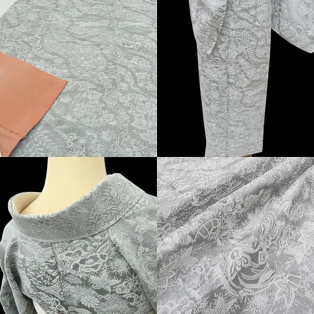 六花-RIKKA- 新品 正絹 山岡古都 天目織 お召 着物 A4062 - メルカリ