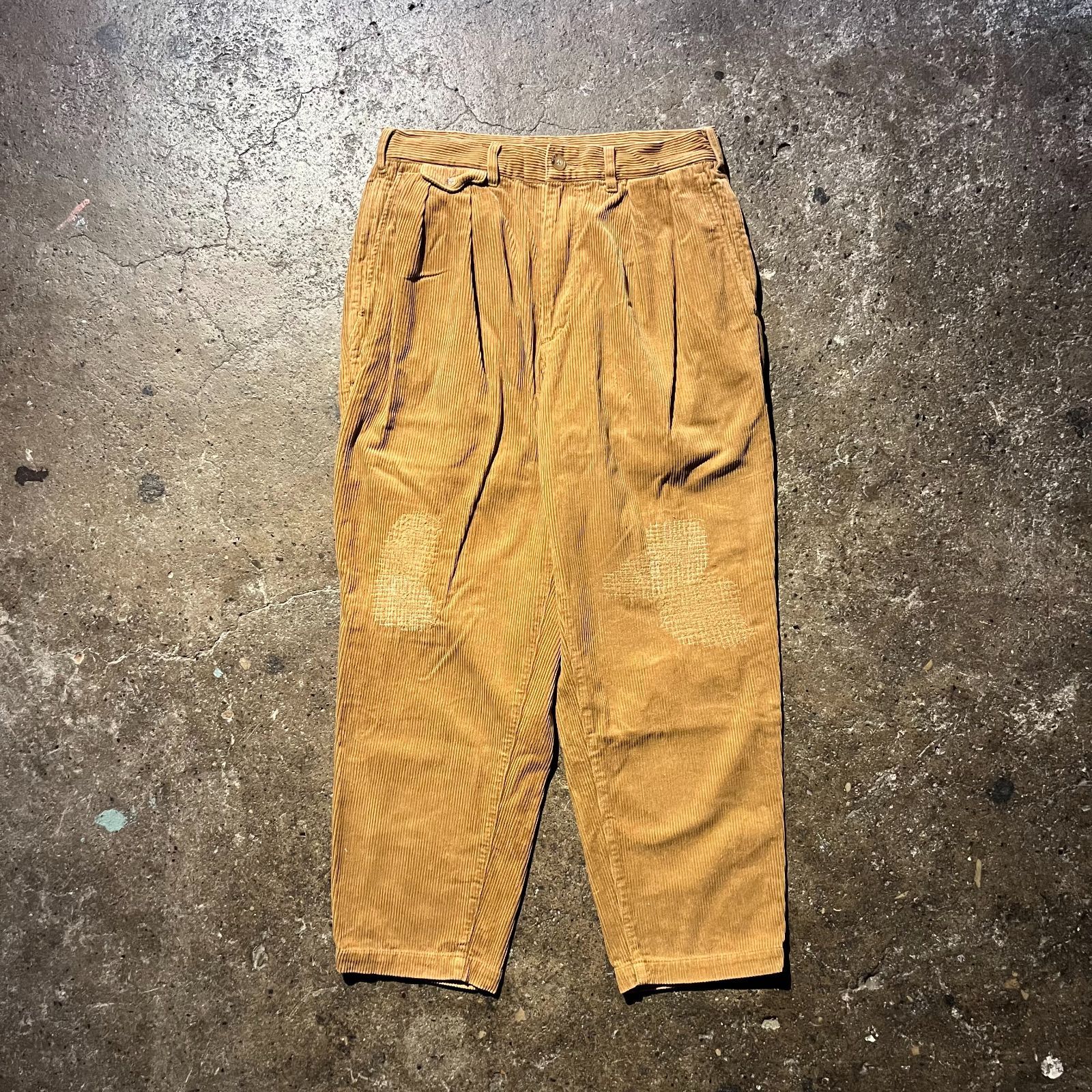 BEAMS SSZ 22aw REPAIR CORD PANTS S ビームスエスエスズィー 2022aw リペアコーデュロイパンツ リペア加工