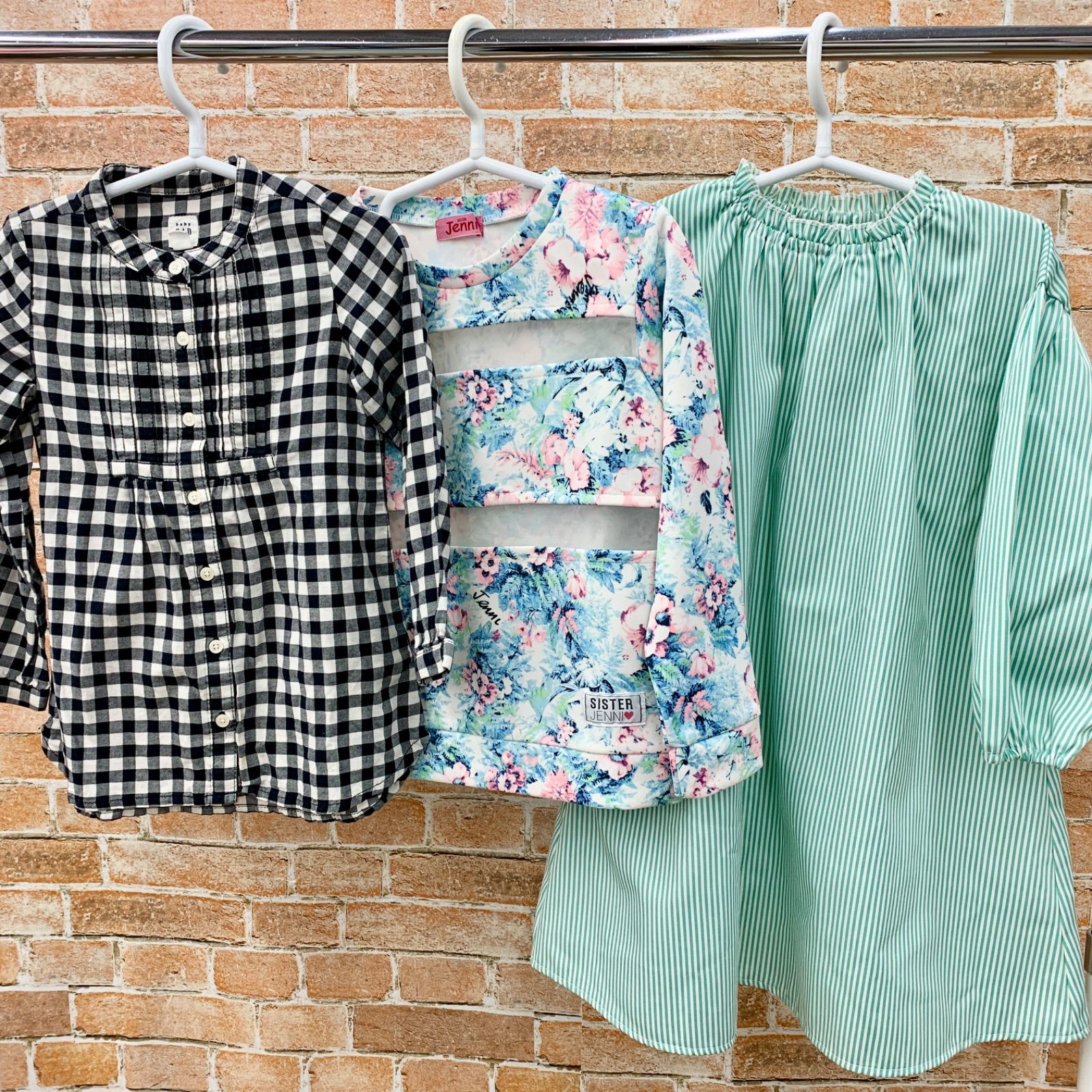 子供服/キッズ 服まとめ売り8点 女の子 110/120㎝ Jenni/BRANSHES