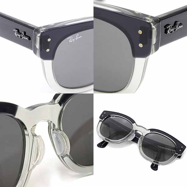 レイバン Ray-Ban サングラス MEGA HAWKEYE RB0298SF 1396/B1 53□21 145 3N ローブリッジフィット グレー 【中古】Sランク レイバン Ray-Ban サングラス MEGA HAWKEYE RB0298SF 1396/B1 53□21