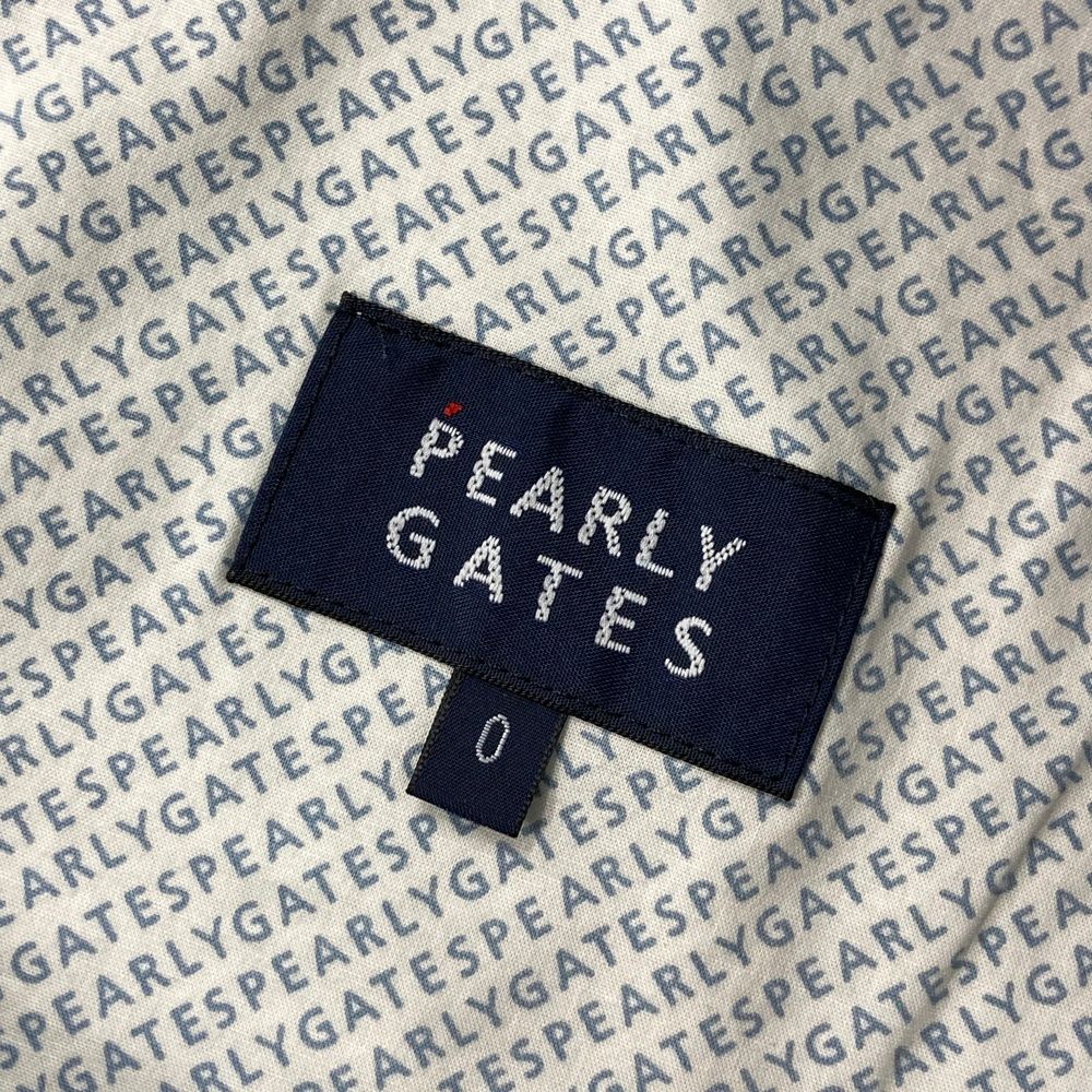 サイズ：0 PEARLY GATES パーリーゲイツ 2024年モデル バックフレア