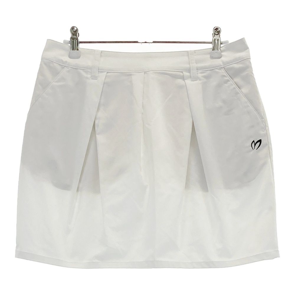 サイズ 1 MASTER BUNNY EDITION マスターバニーエディション モデル スカート ホワイト系 ゴルフウェア レディース ストスト