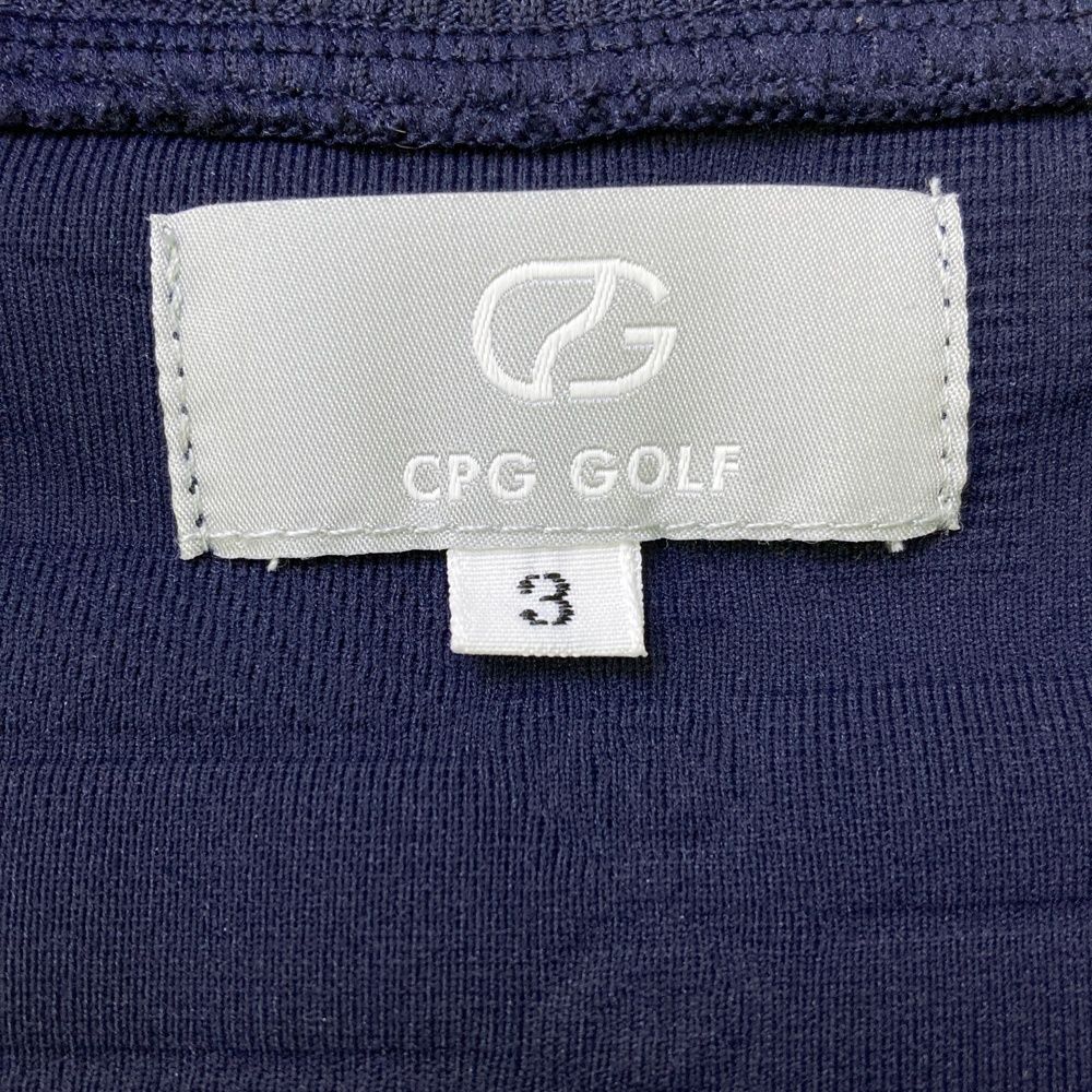 サイズ：3 CPG GOLF シーピージーゴルフ 2024年 ジャケット ネイビー系
