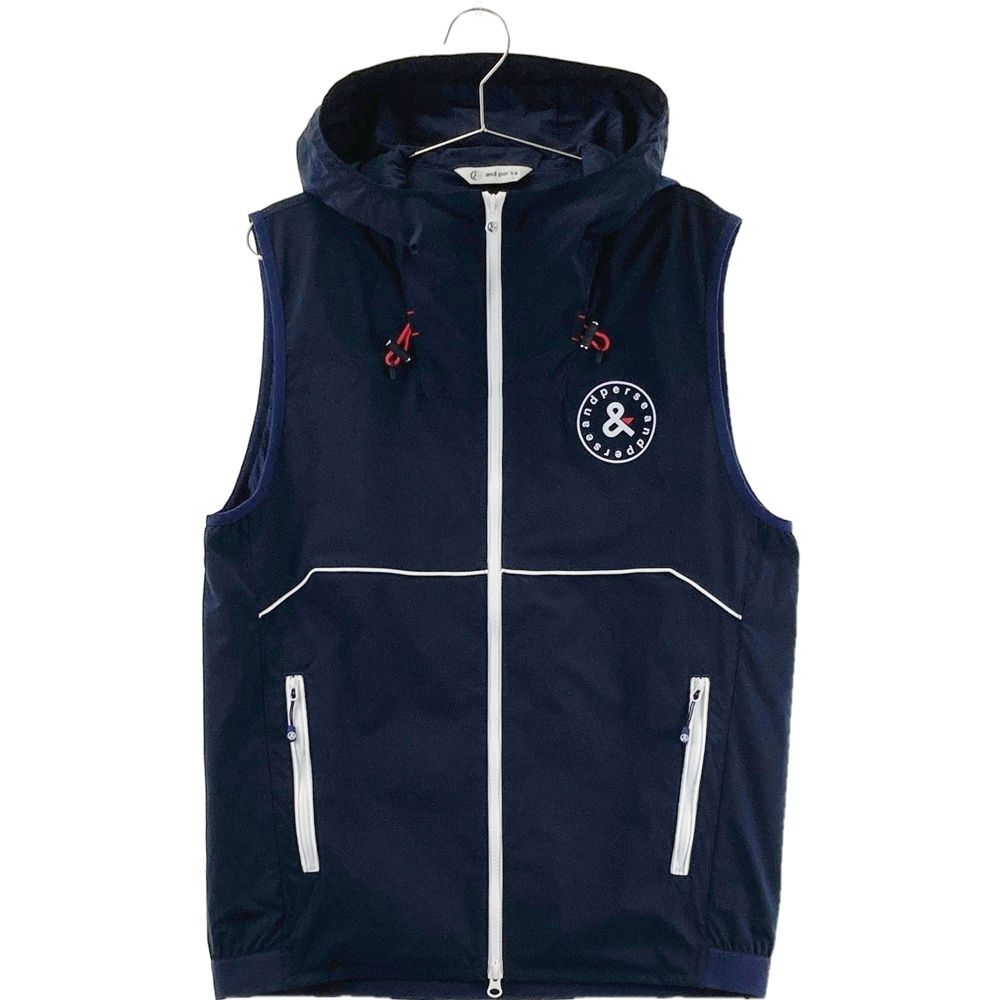 サイズ：L AND PER SE アンパスィ 2024年 フード付き ジップベスト