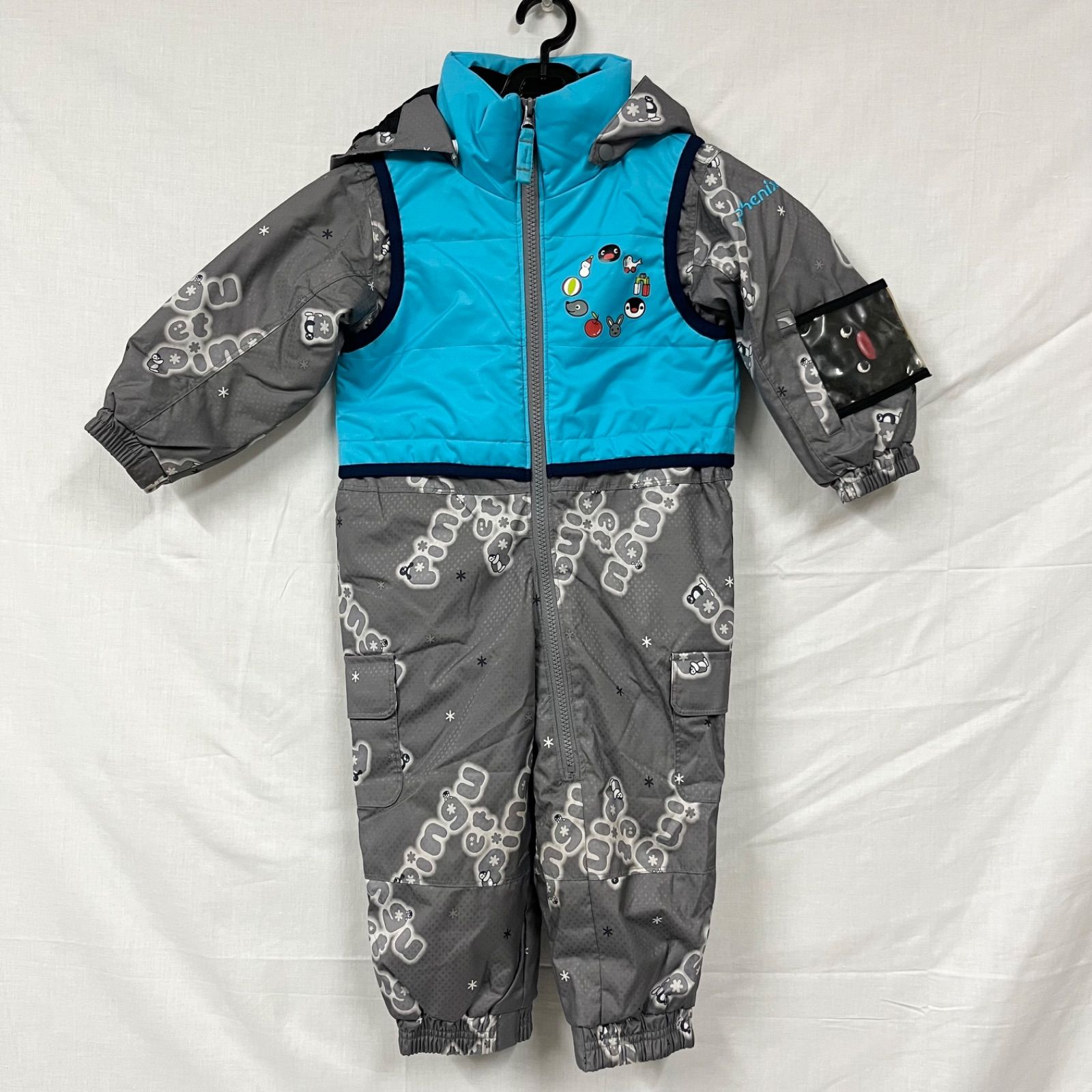 中古品】 フェニックス 75～95cm 90サイズ ジュニア スキーウェア