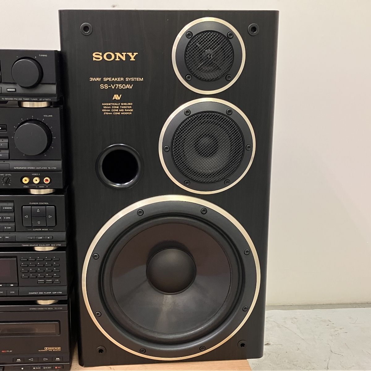 SONY LBT-V750 ソニー システムコンポ セット ジャンクZ10669992