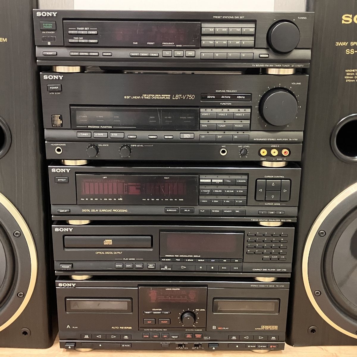 SONY LBT-V750 ソニー システムコンポ セット ジャンクZ10669992