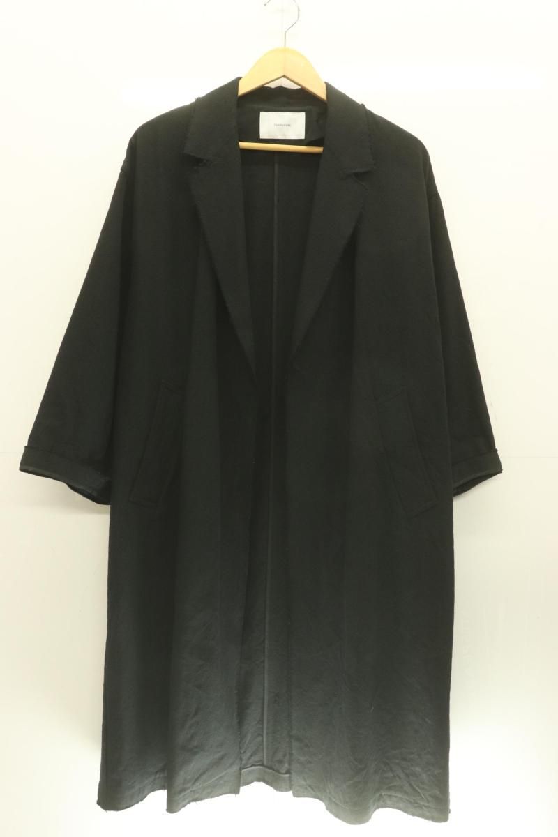 中古】 FRAMeWORK レディースコート -- 綿麻プレーンコート FRAMeWORK