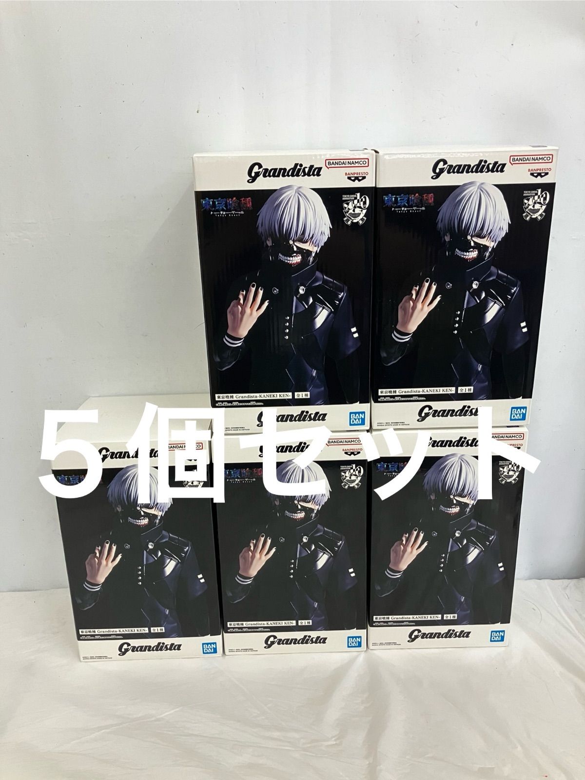 未開封東京喰種Grandista KANEKI KEN フィギュア 5個 LFQ072 f101