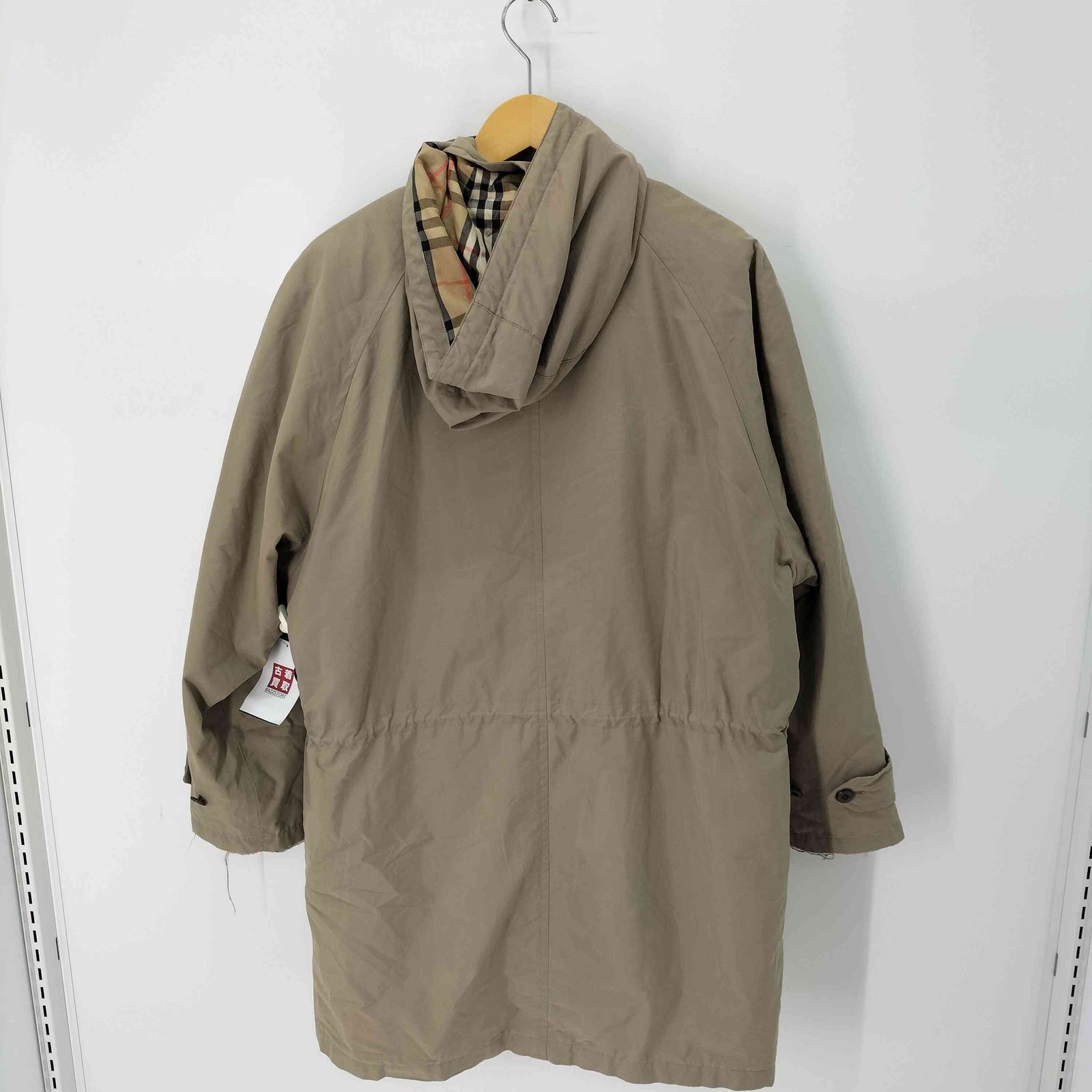 バーバリーズ BURBERRYS ノヴァチェックダウンライナー付きフーデッド