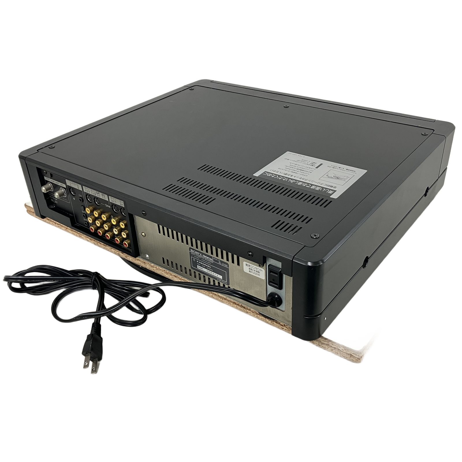 SONY SL-2100 ビデオ カセット レコーダー ソニー ジャンク Y10655618