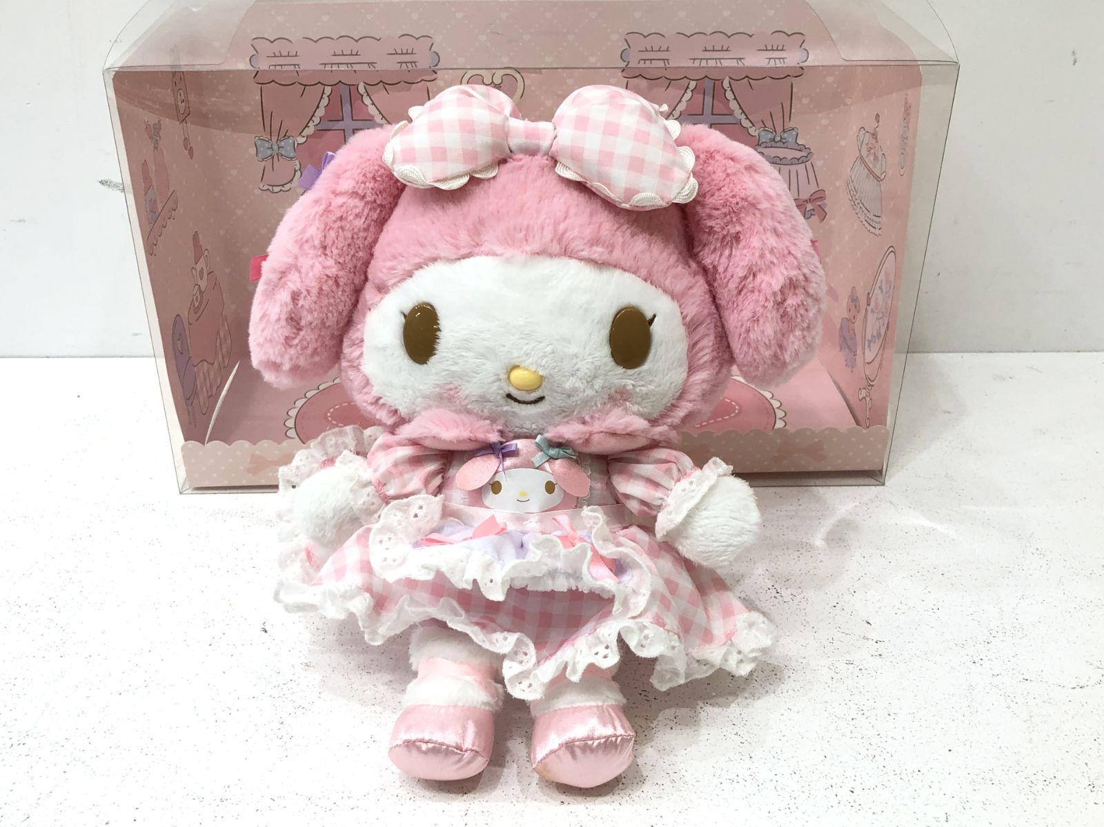 y*a様 マイメロディ マイスウィートピアノ おそろいデザインぬいぐるみ リボン y*a様 マイメロディ マイスウィートピアノ おそろいデザインぬいぐるみ