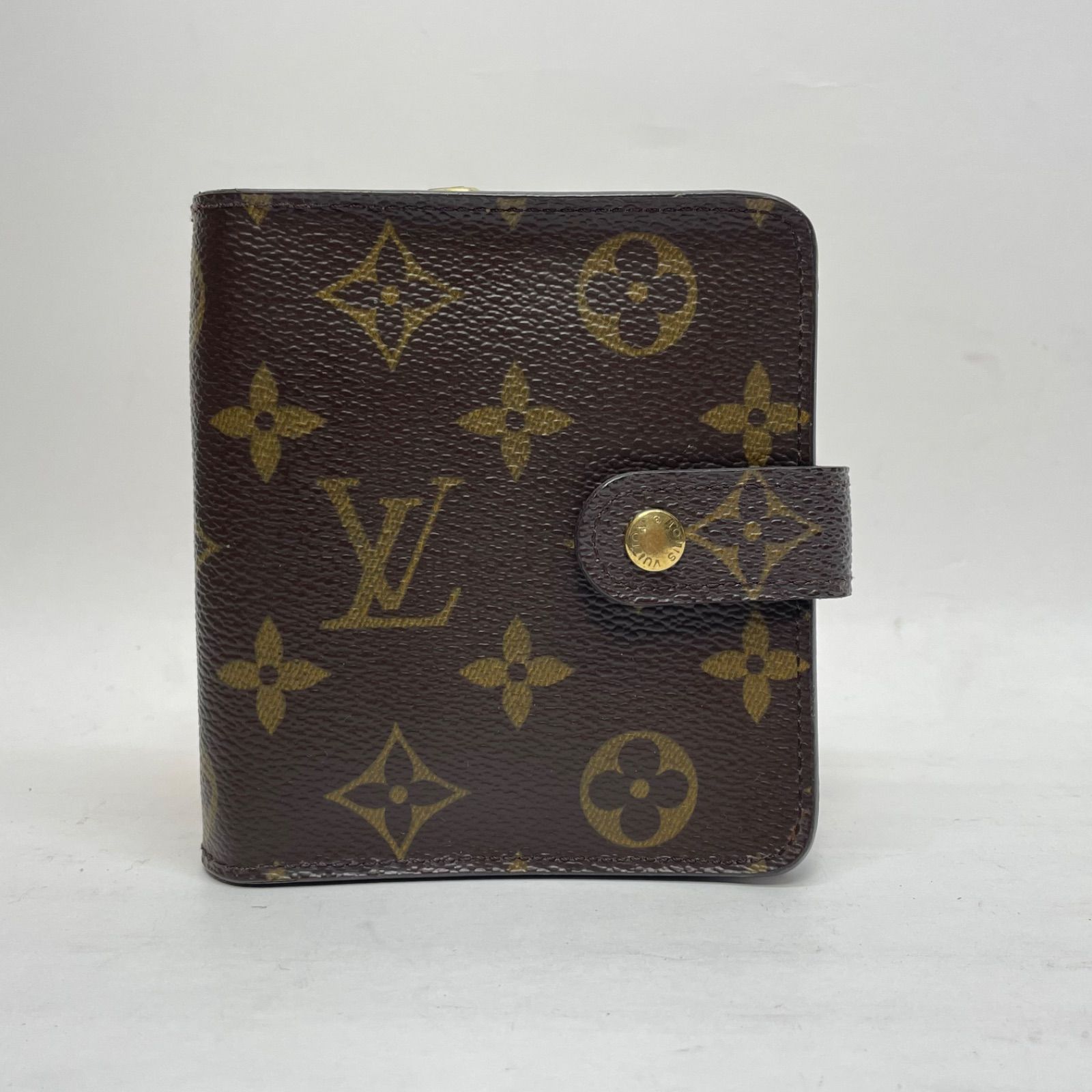 2973 LOUIS VUITTON ルイヴィトン モノグラム 二つ折り財布 コンパクト