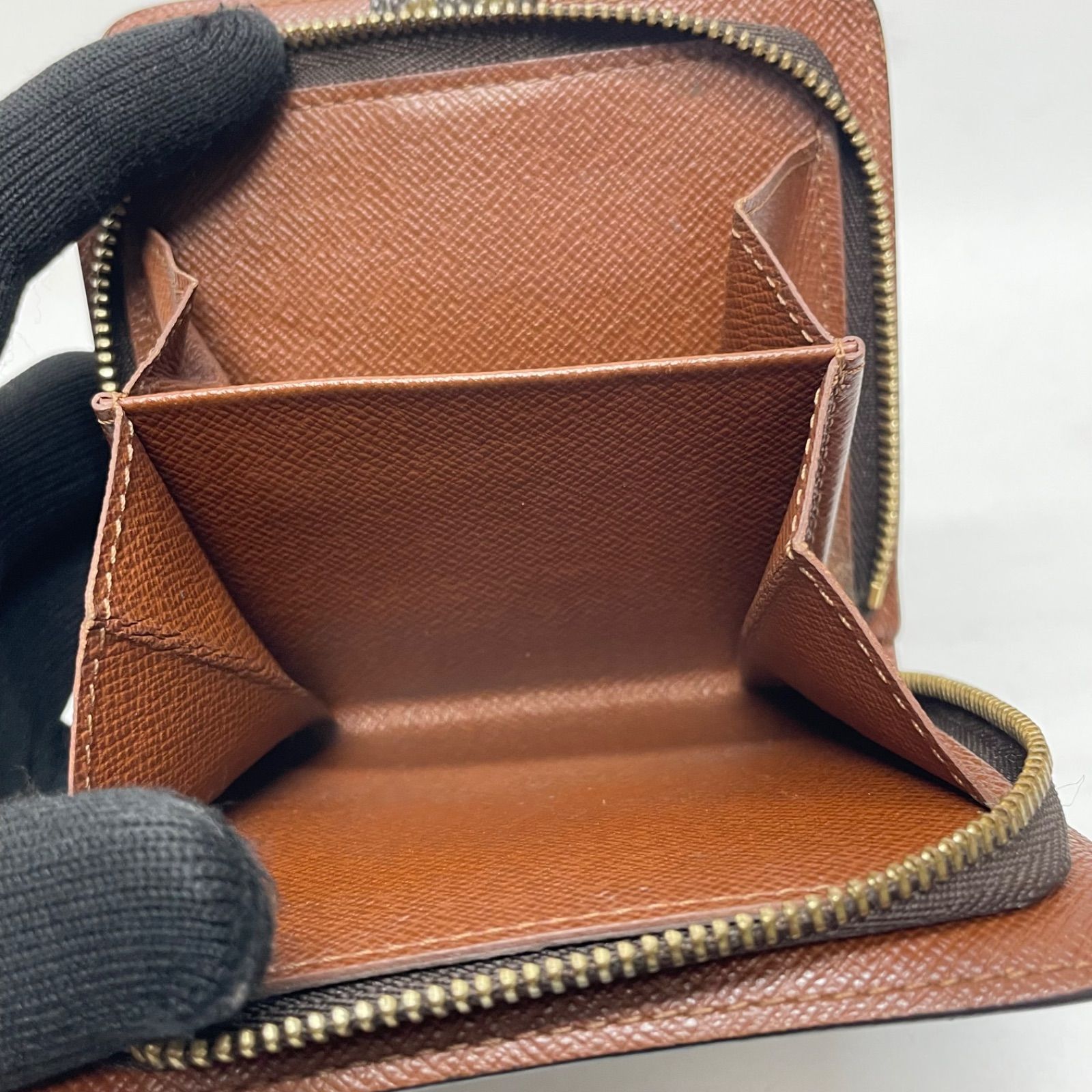 2973 LOUIS VUITTON ルイヴィトン モノグラム 二つ折り財布 コンパクト