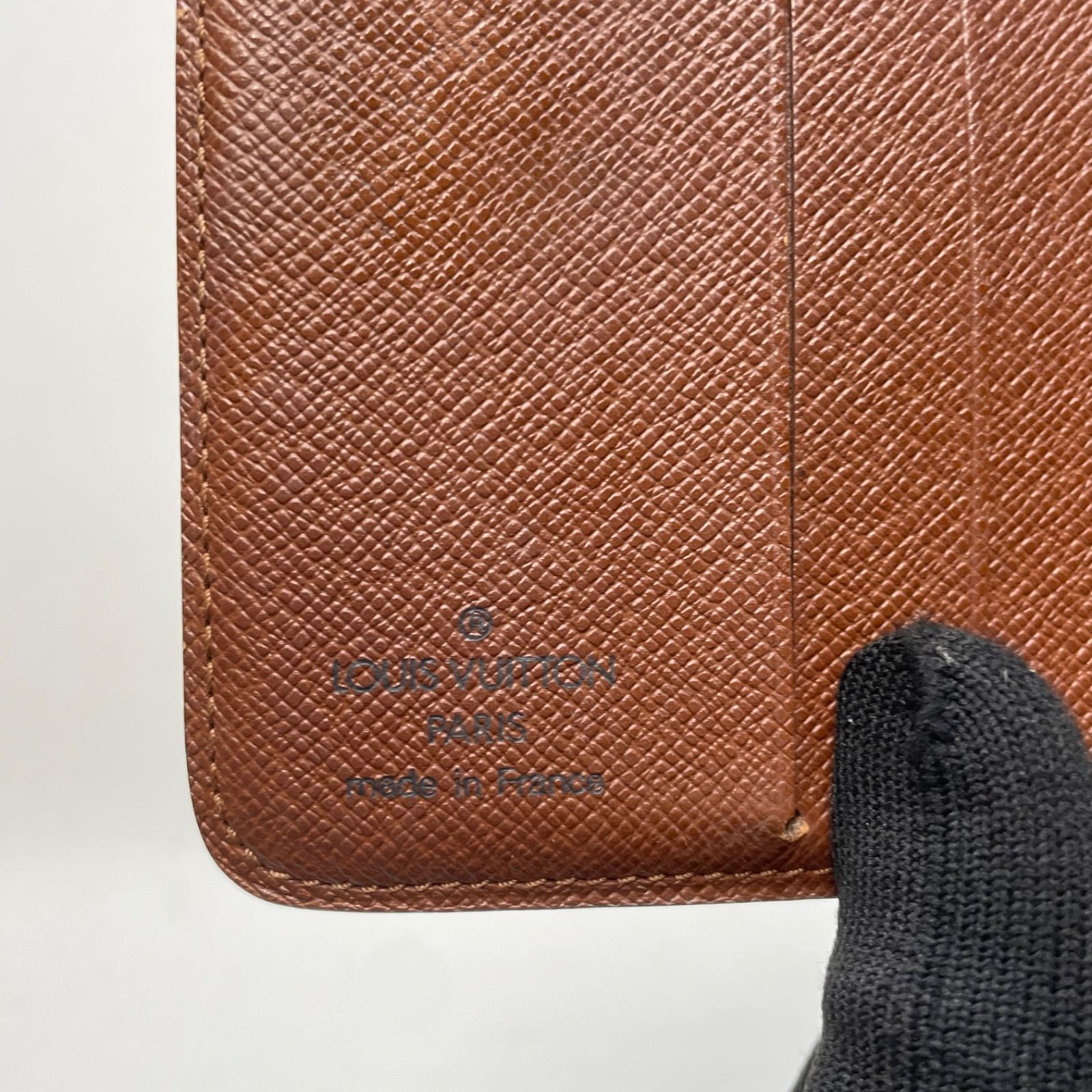 2973 LOUIS VUITTON ルイヴィトン モノグラム 二つ折り財布 コンパクト