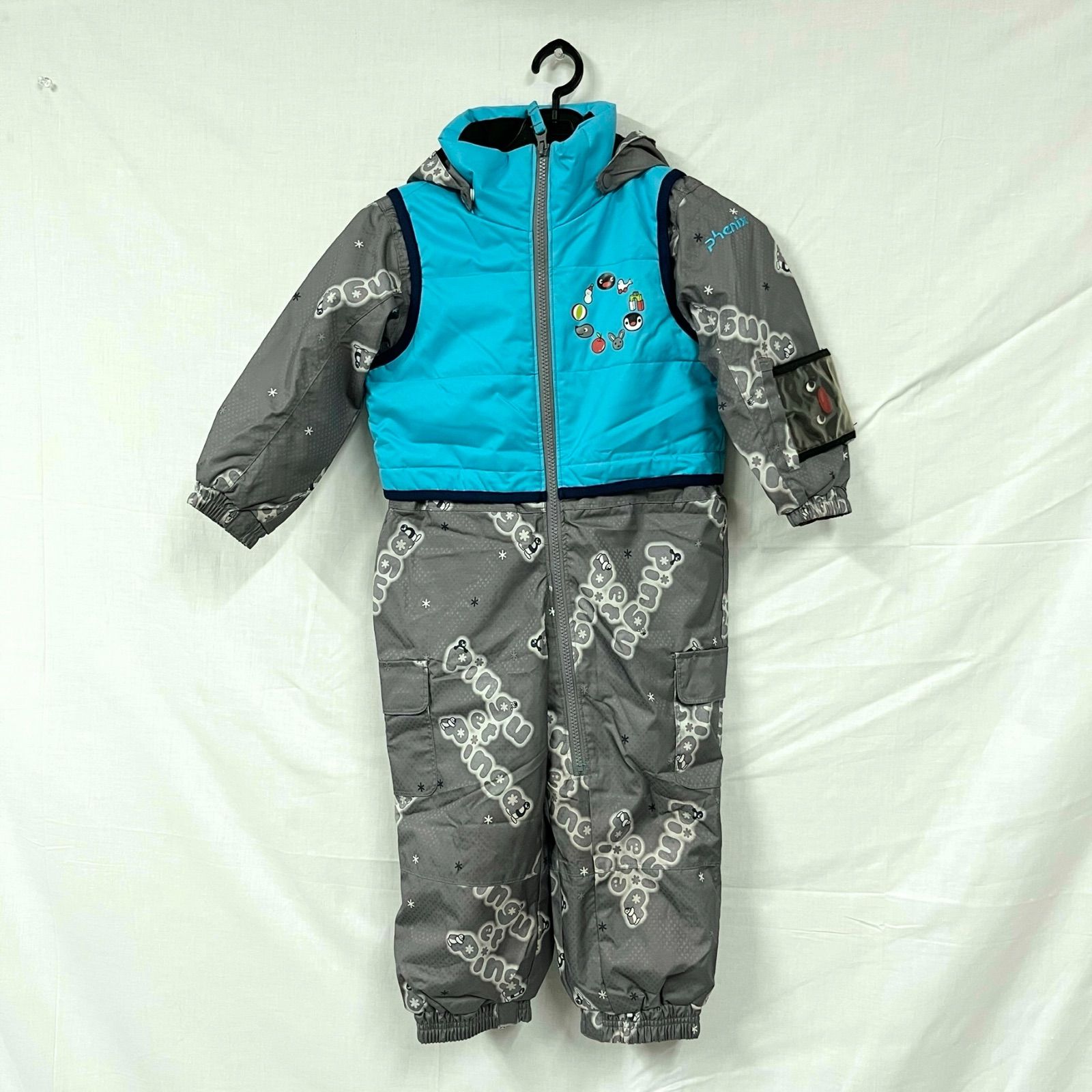 中古品】 フェニックス 85～105cm 100サイズ ジュニア スキーウェア