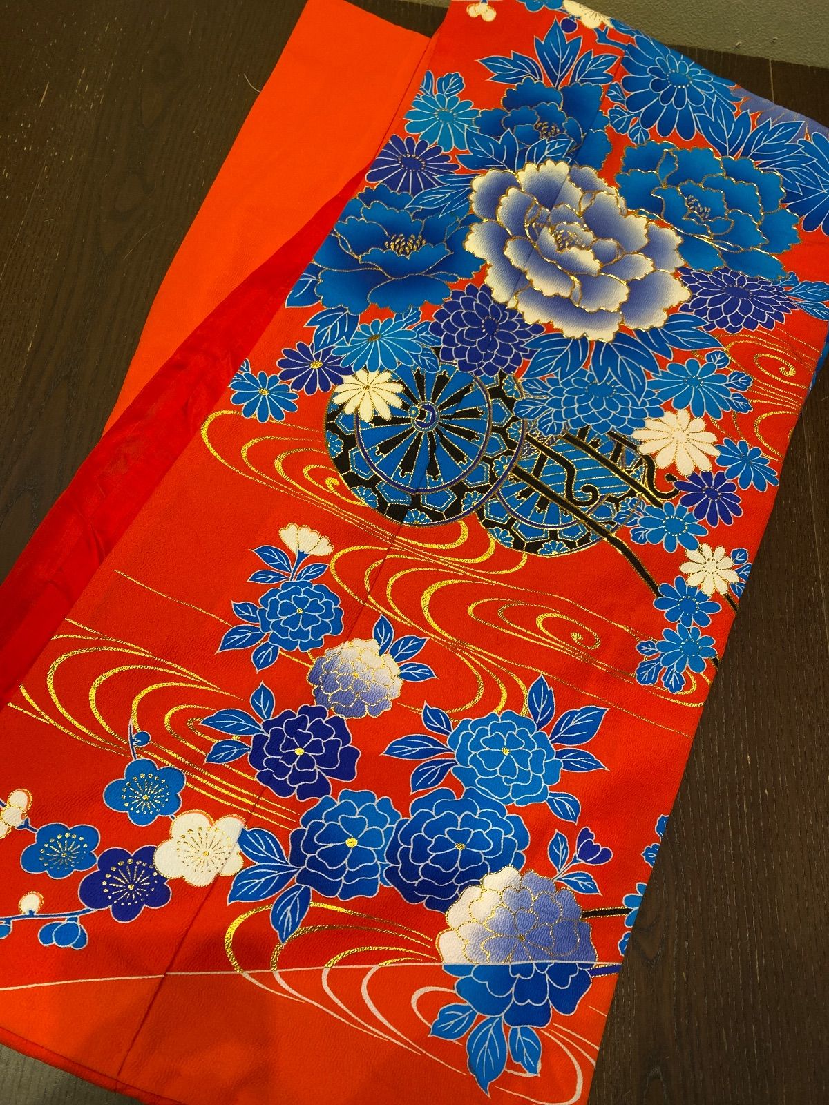 まとめ売り】正絹振袖7枚 リメイク素材 ハンドメイド向け - メルカリ