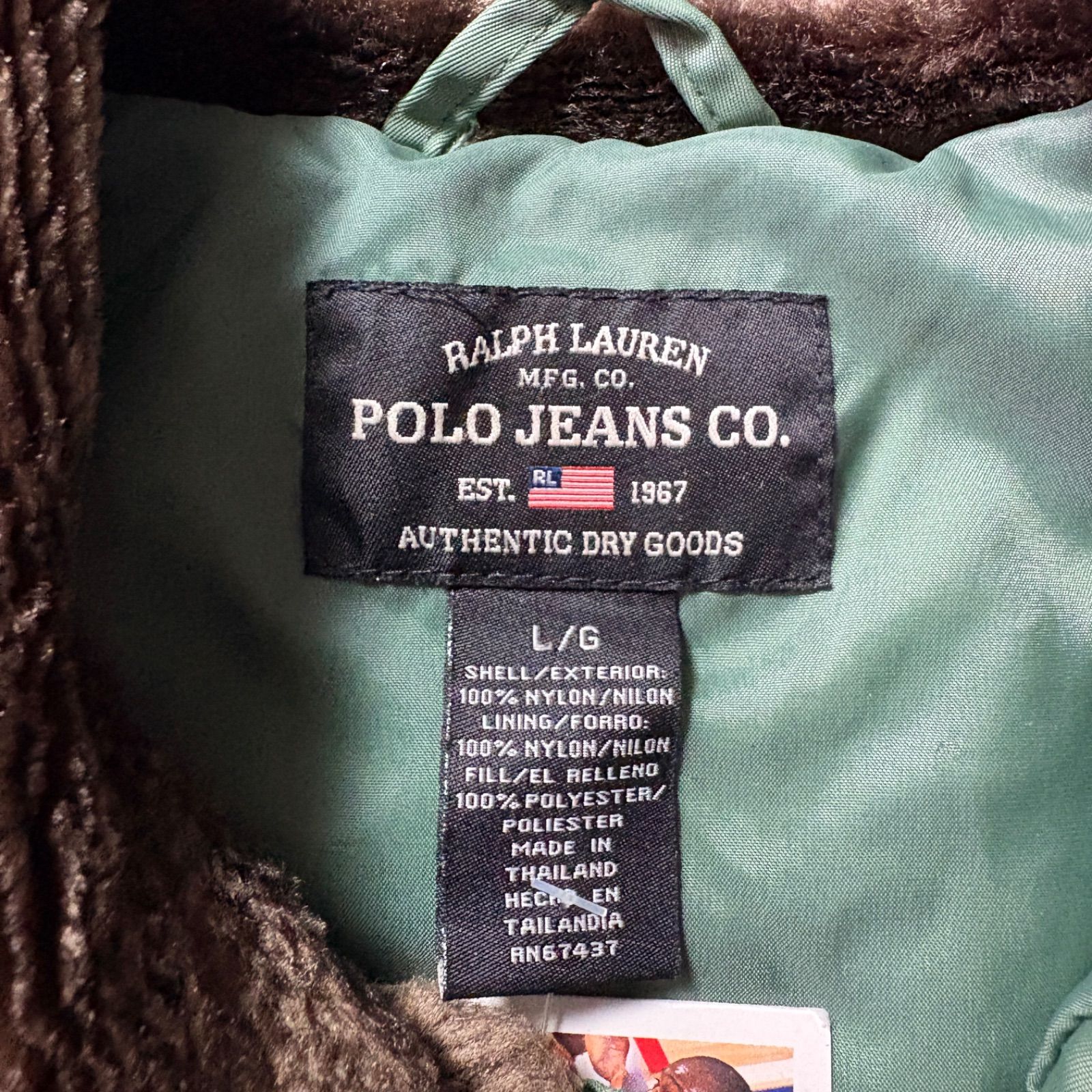 polo jeans co. M-15C フライトジャケット L ミリタリー - メルカリ