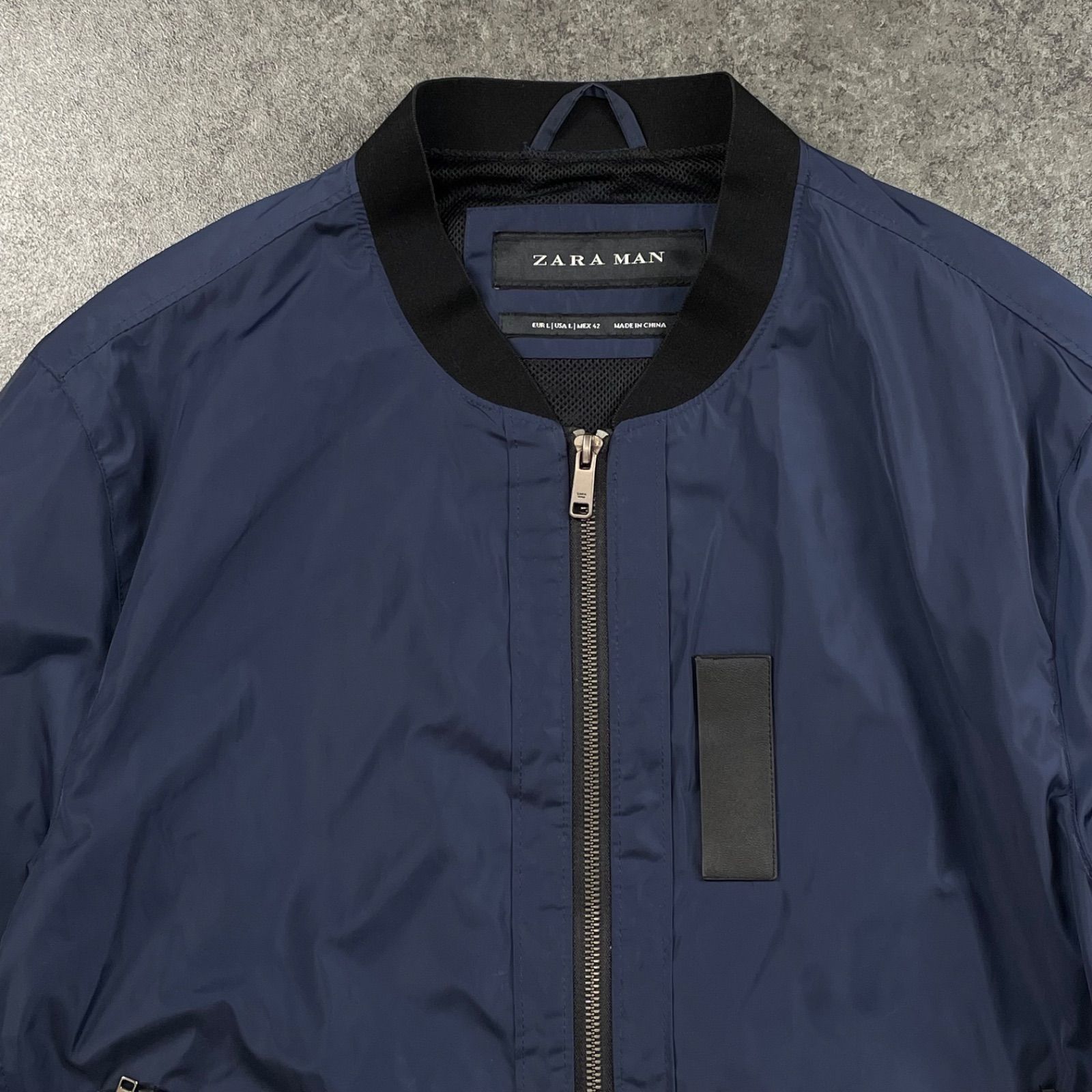 ZARA MAN Flight Bomber Jacket Blouson ザラ ザラマン MA-1 フライト