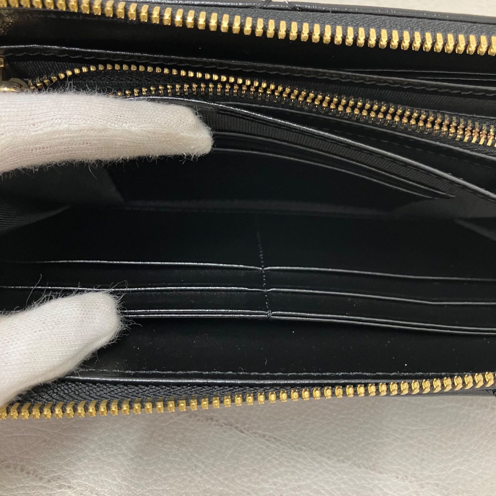 6917 良品 COCOCELUX GOLD ココセリュックスゴールド 長財布 スマホ 