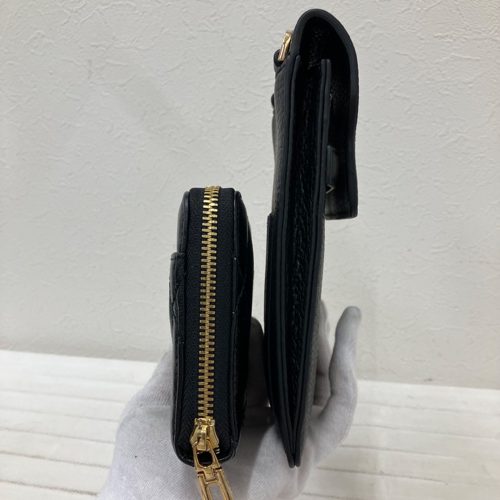 6917 良品 COCOCELUX GOLD ココセリュックスゴールド 長財布 スマホ