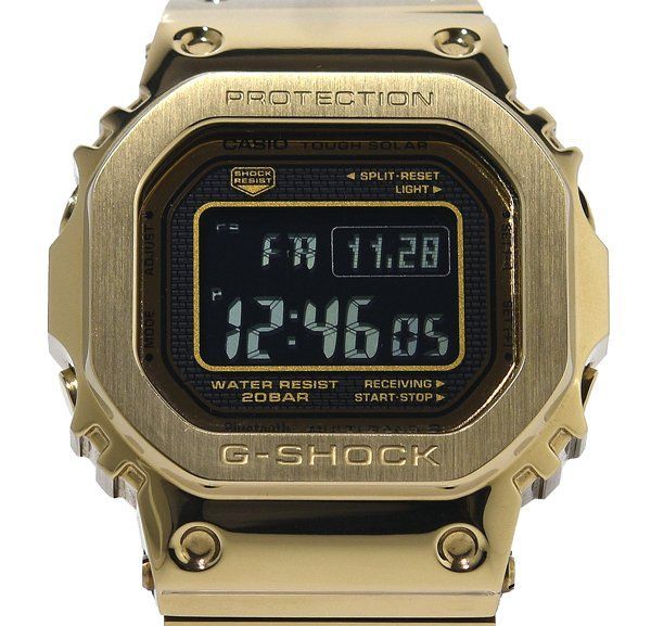 CASIO カシオ G SHOCK ジーショック GMW B 5000 GD 9 JF Bluetooth対応 フルメタル 電波ソーラー メンズ