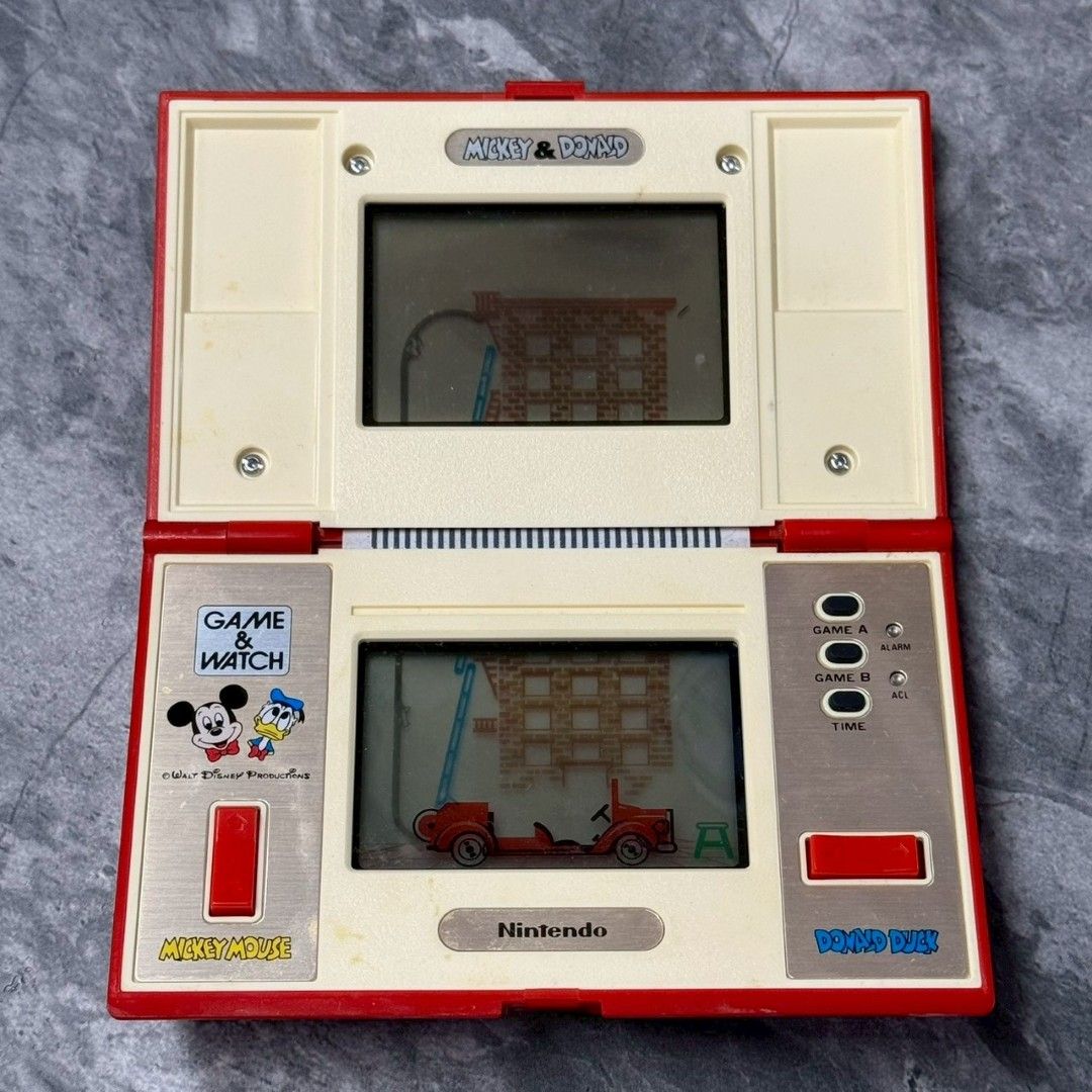 任天堂 ゲームウォッチ ミッキー&ドナルド　ゲーム&ウオッチ　マルチスクリーン 第21作】 DM-53 ミッキー&ドナルド - どこでもGAME&WATCH ～ゲーム