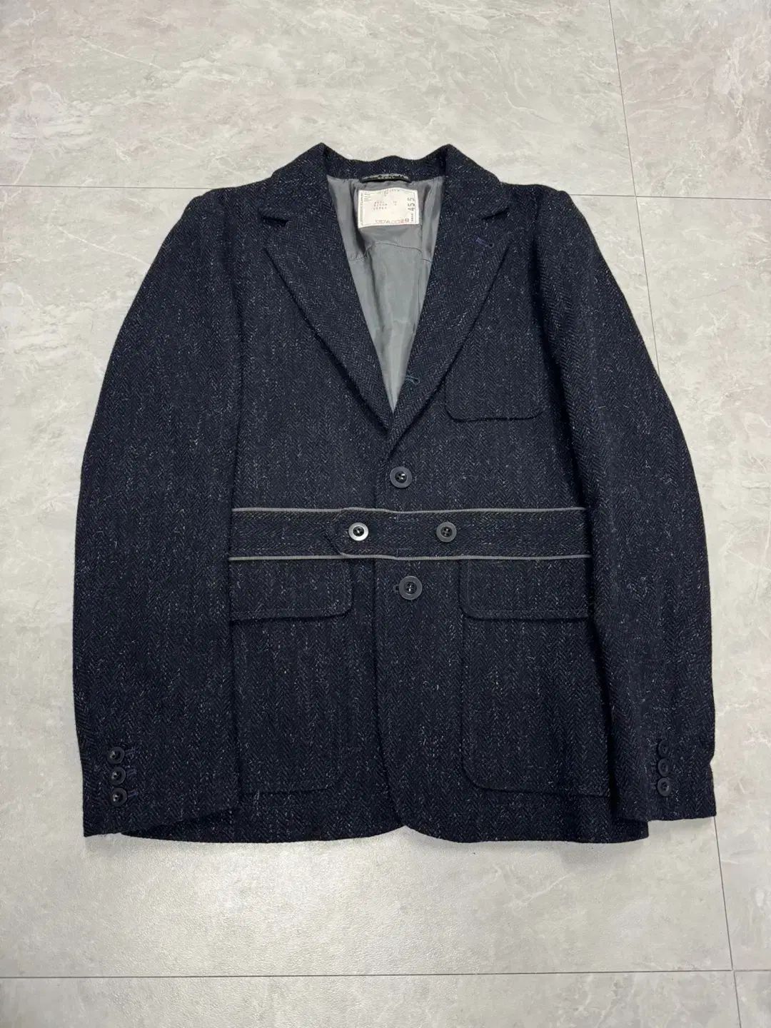105 SACAI ヘリンボーン セットアップ