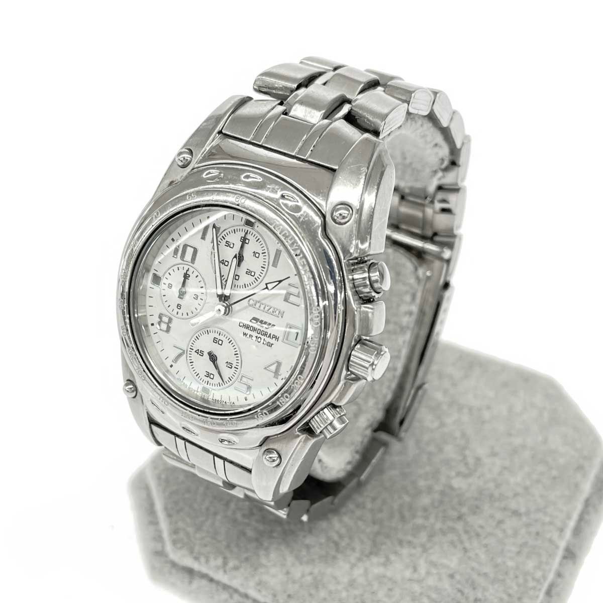 Citizen シチズン オキシー/腕時計  クロノグラフ/SS/ 0510-S72129   シルバーカラー メンズ / 240001175437 Citizen シチズン オキシー/腕時計 クロノグラフ/SS/ 0510-S72129