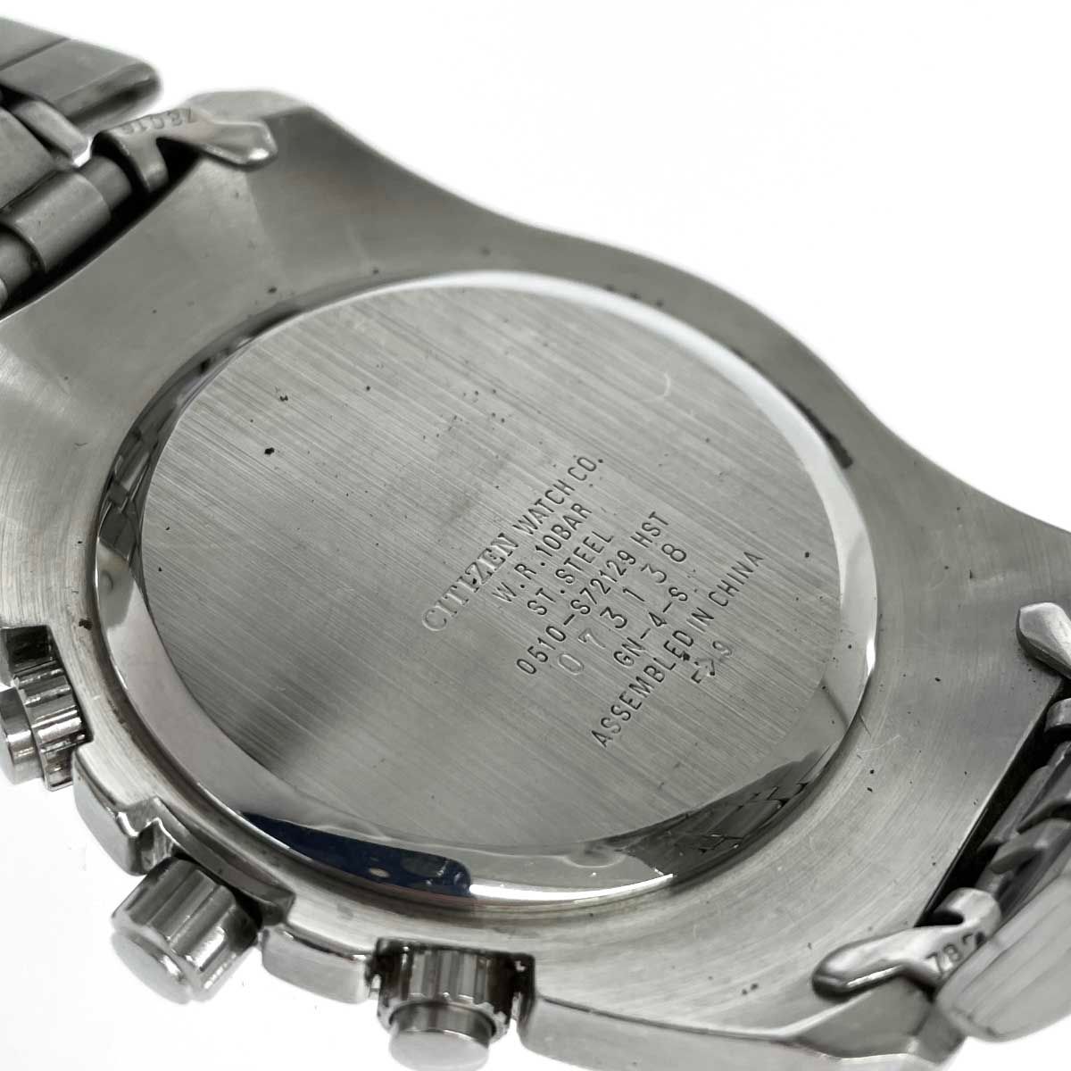 Citizen シチズン オキシー/腕時計  クロノグラフ/SS/ 0510-S72129   シルバーカラー メンズ / 240001175437 Citizen シチズン オキシー/腕時計 クロノグラフ/SS/ 0510-S72129