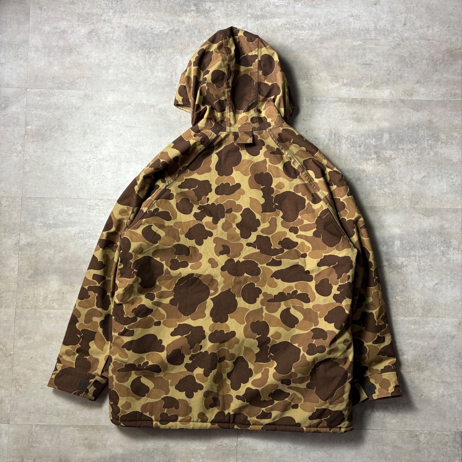 80s RED HEAD ダックカモ ダウンジャケット ダブルジップ GORE-TEX L 