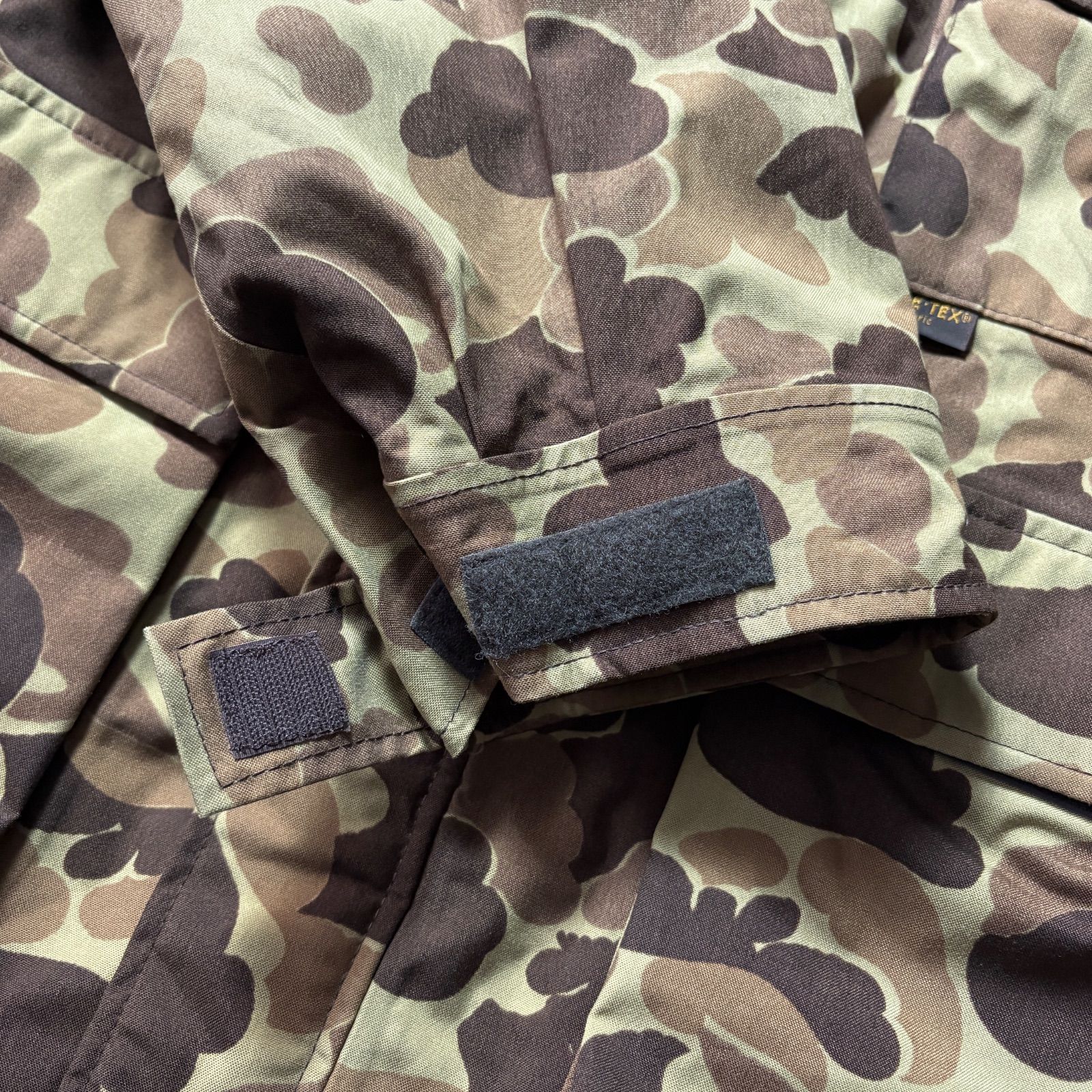 80s RED HEAD ダックカモ ダウンジャケット ダブルジップ GORE-TEX L 