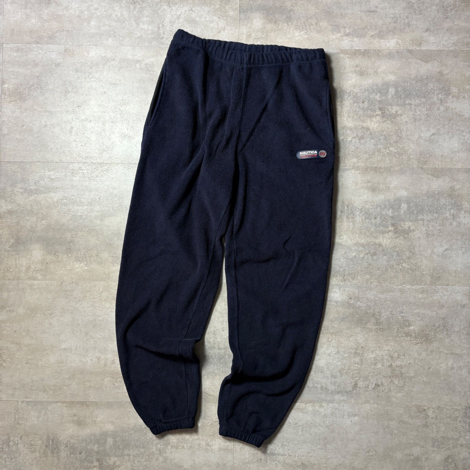 nautica フリースパンツ ネイビー S