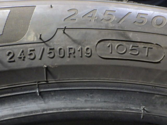  SR 252 製造 約7部山 X ICE SNOW SUV 245 50 R 19 4本 13インチ サマータイヤ ノーマルタイヤ