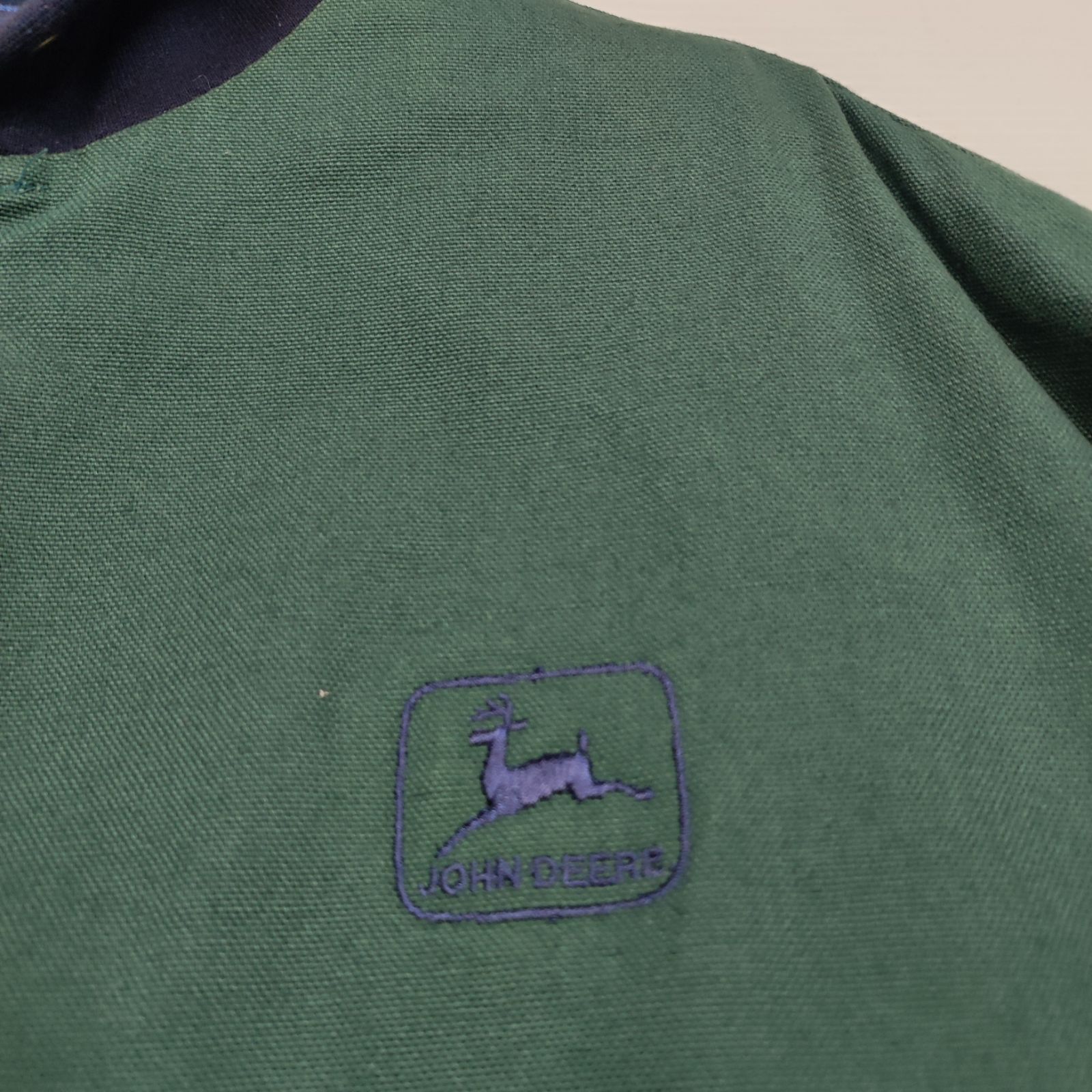 US古着 Swingster John Deere スタジャン メイドインUSA アメリカL 