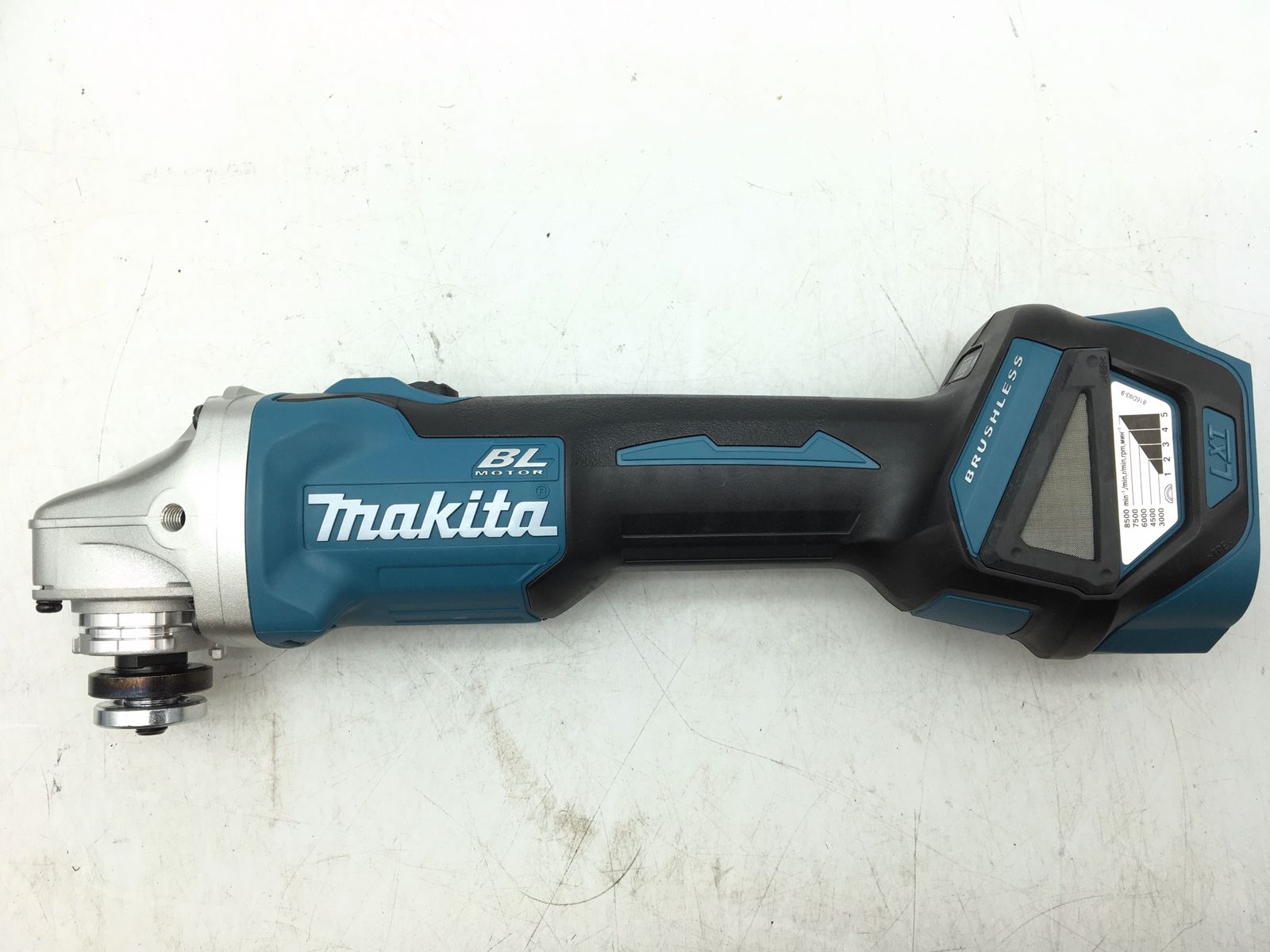 未使用】☆Makita/マキタ 18V100mm充電式ディスクグラインダ GA412DRGX 