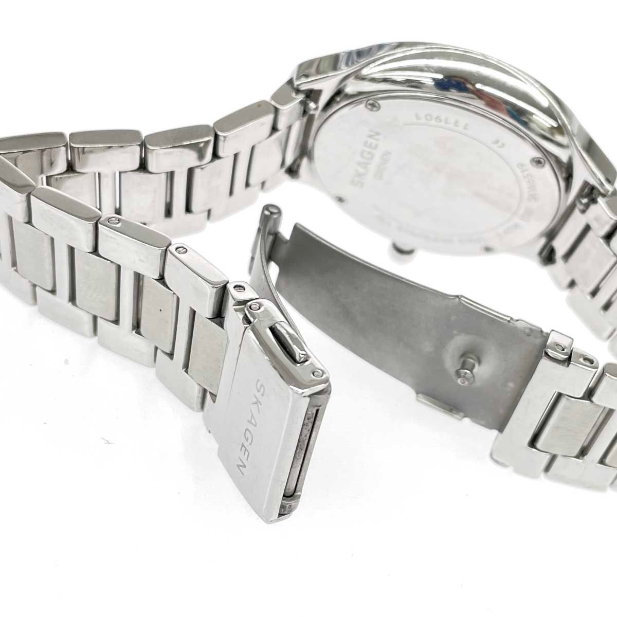 Skagen スカーゲン 腕時計 クォーツ SS/コマ付き SKW6519 シルバー