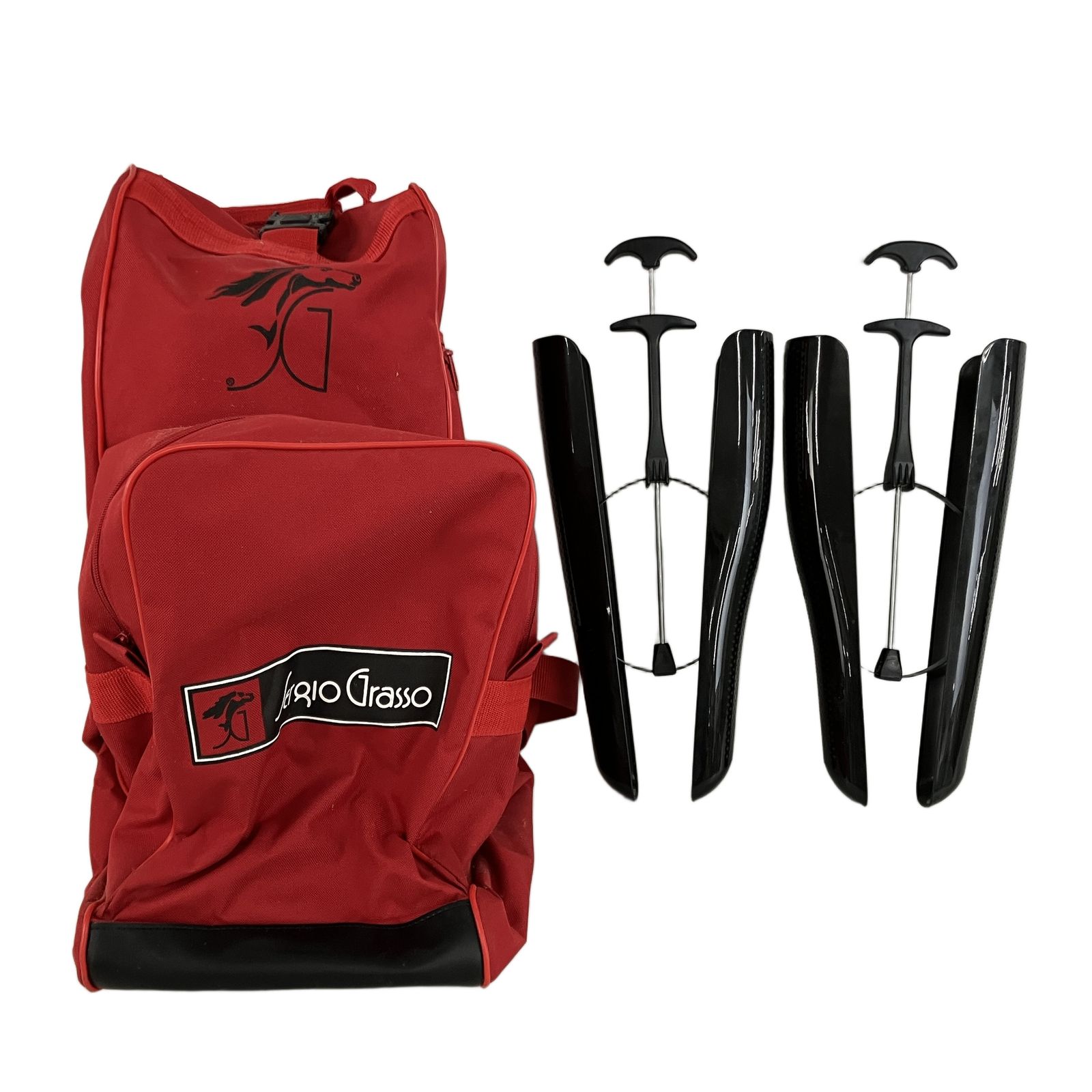 Sergio Grasso 乗馬ブーツ 約 23.5 cm 37 ソフトケース付き セルジオグラッソ