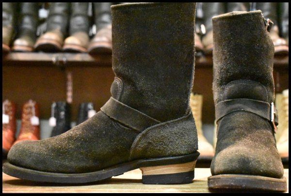 REDWING BEAMS別注 8274 エンジニアブーツ 9.5D 良品 BEAMS別注 05年 旧シルエット】レッドウィング 8274 黒