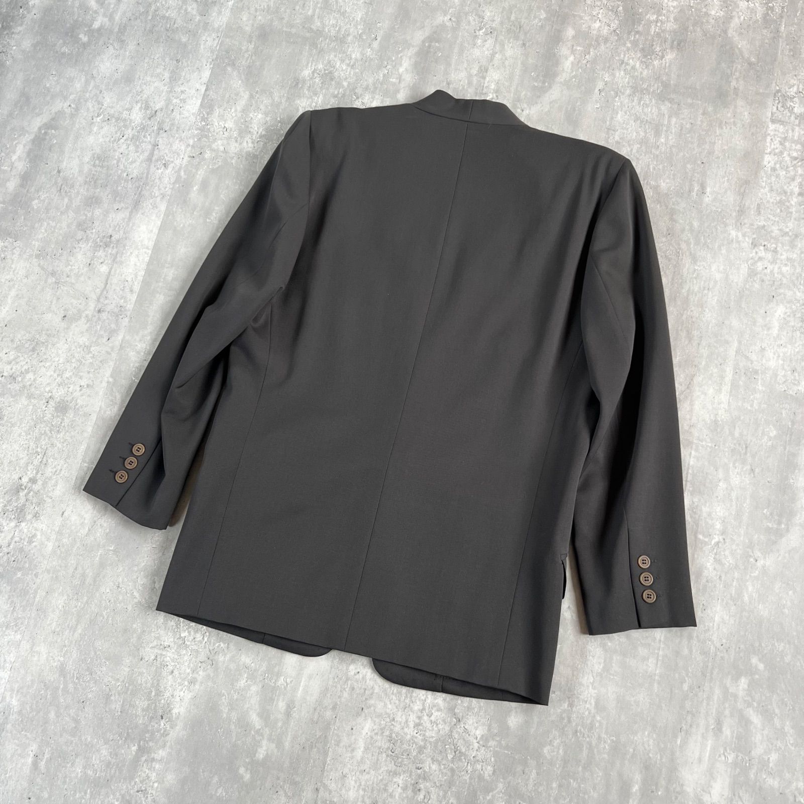 80s ISSEY MIYAKE イッセイミヤケ 筆タグ アーカイブ ノーカラー