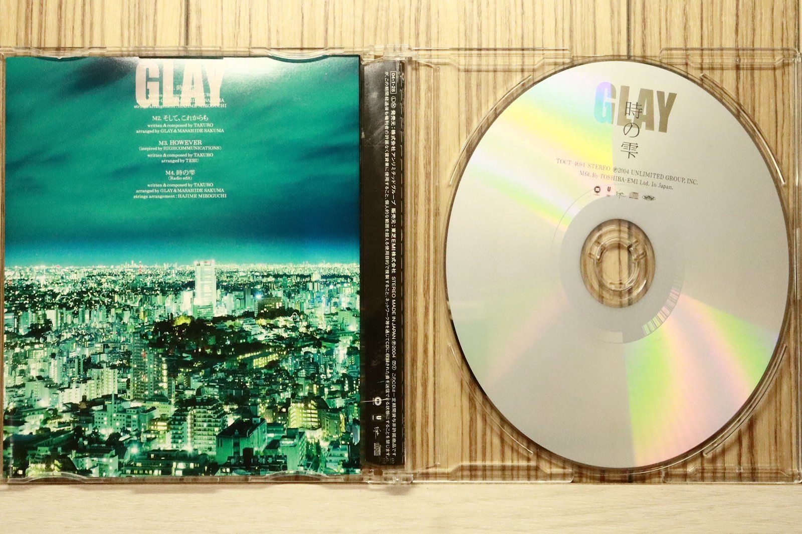 国内盤CD☆グレイ/GLAY□ 時の雫 【TOCT4694/4988006189997】V73673