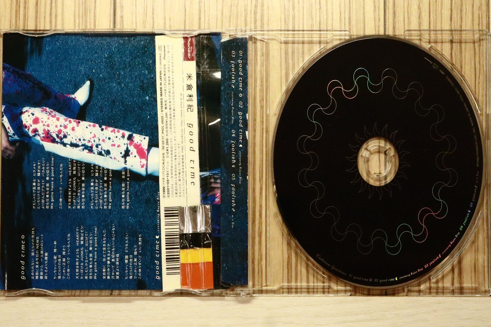 国内盤CD☆米倉利紀/Toshinori Yonekura□ good time 【PICL0022