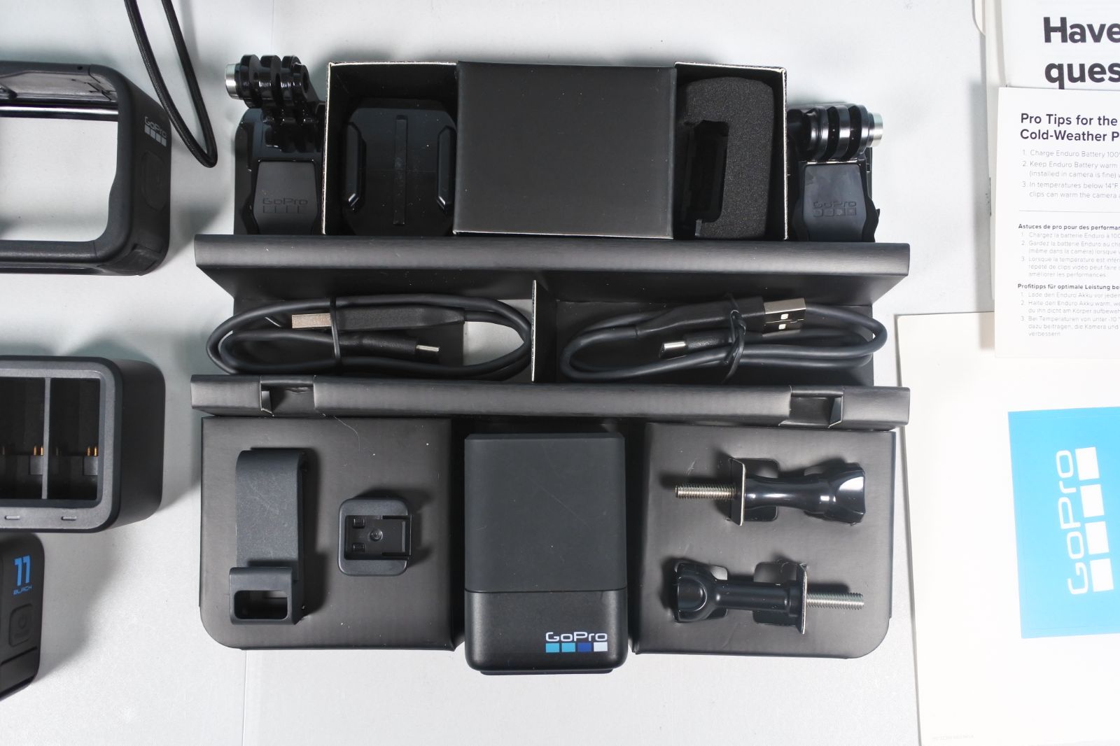 大清水64-01-1202】GoPro HERO11 BLACK アクセサリーセット デュアル