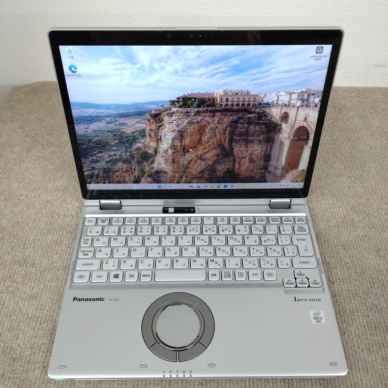 送料無料】Panasonic CF-QV9 / 2in1 / I5-10310U / 8GBメモリ